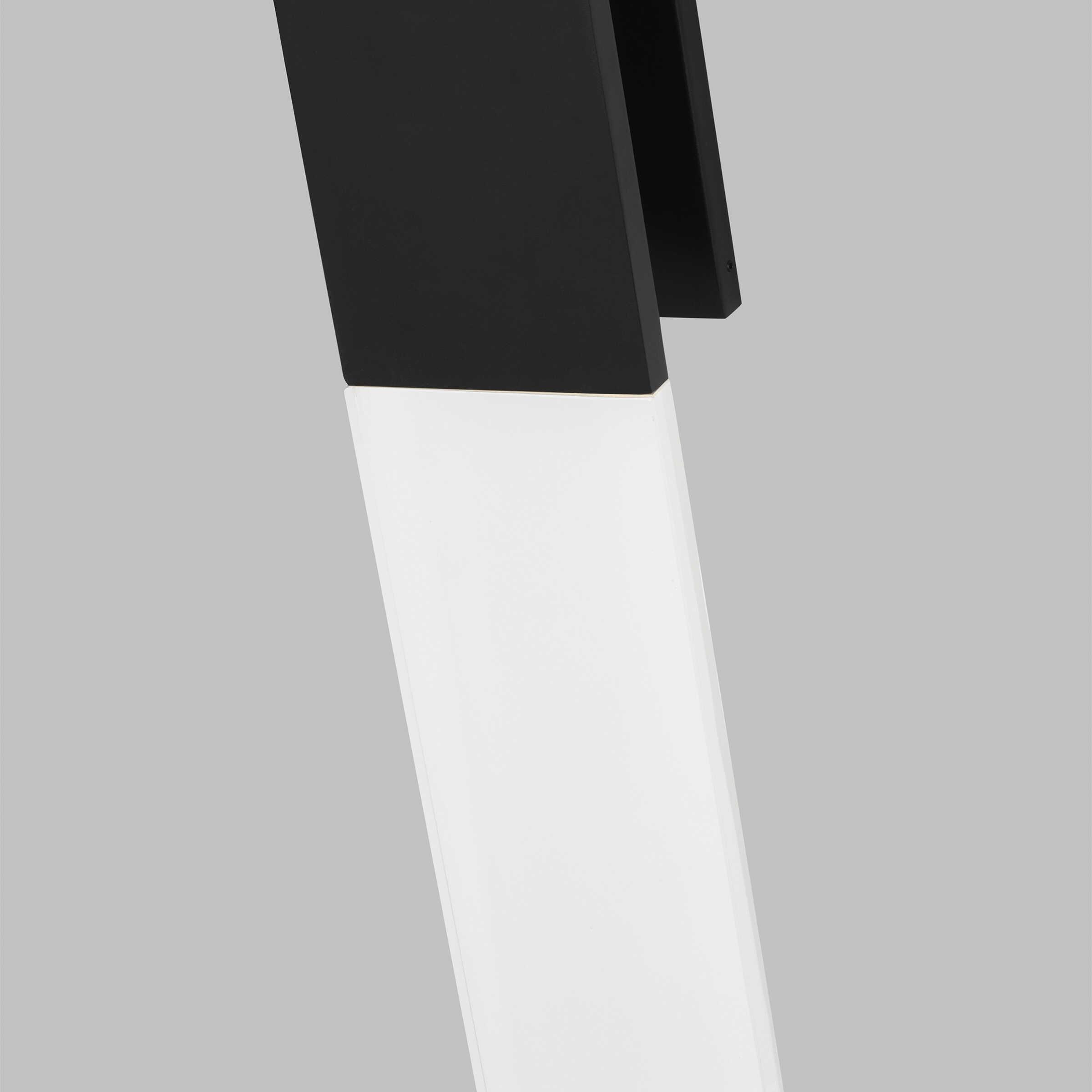 Visual Comfort Modern Kulma 1-Light Black Wall Sconce