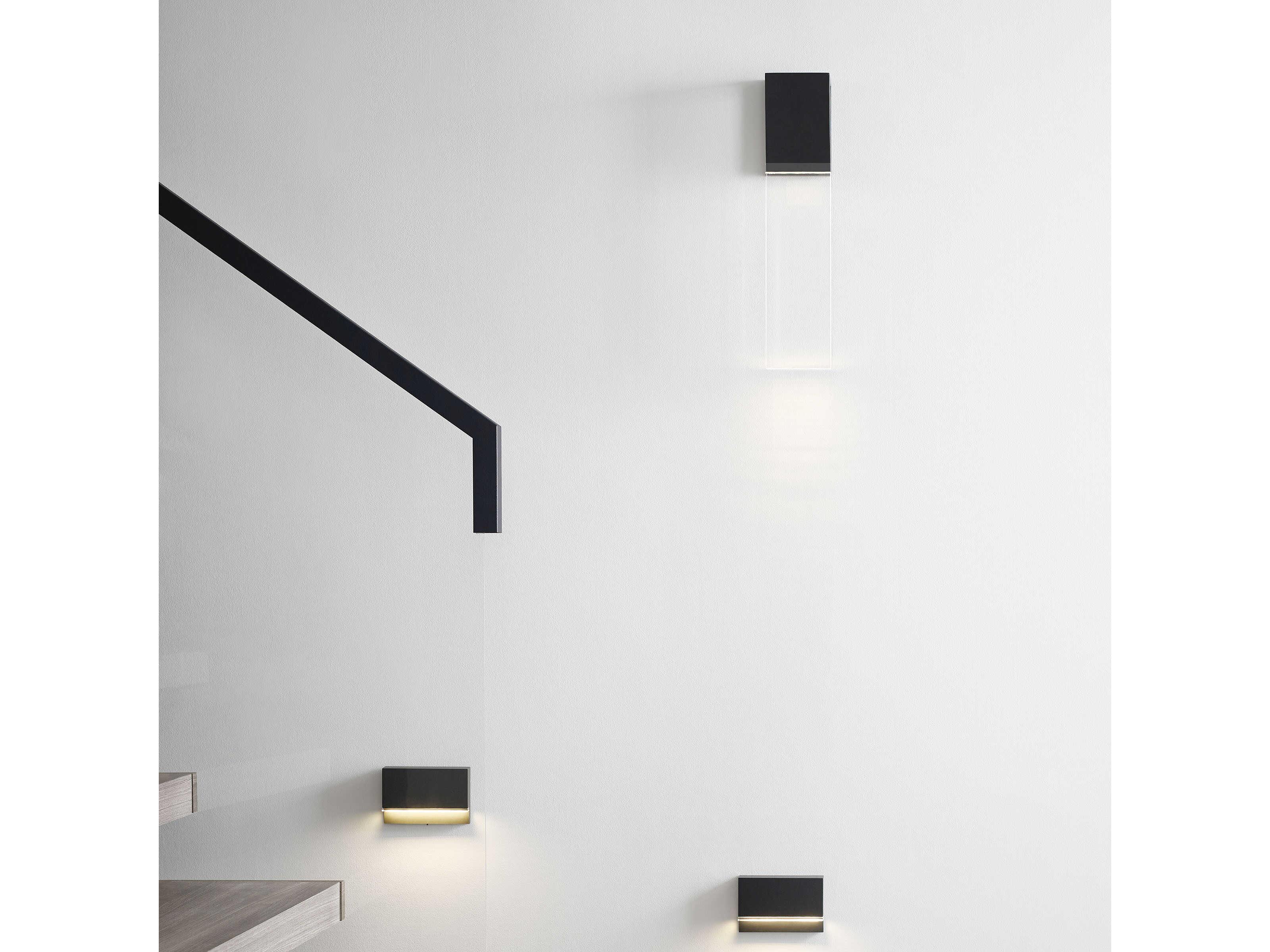 Visual Comfort Modern Kulma 1-Light Black Wall Sconce