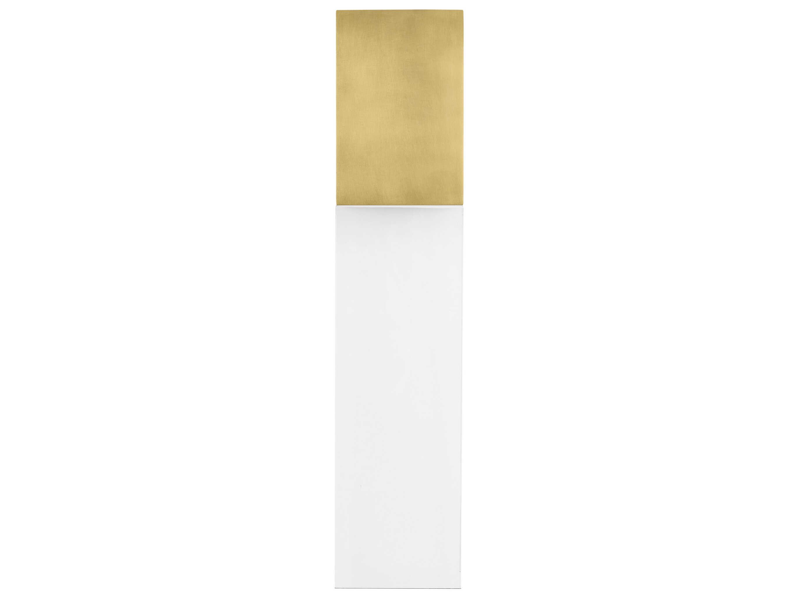 Visual Comfort Modern Kulma 1-Light Natural Brass Wall Sconce