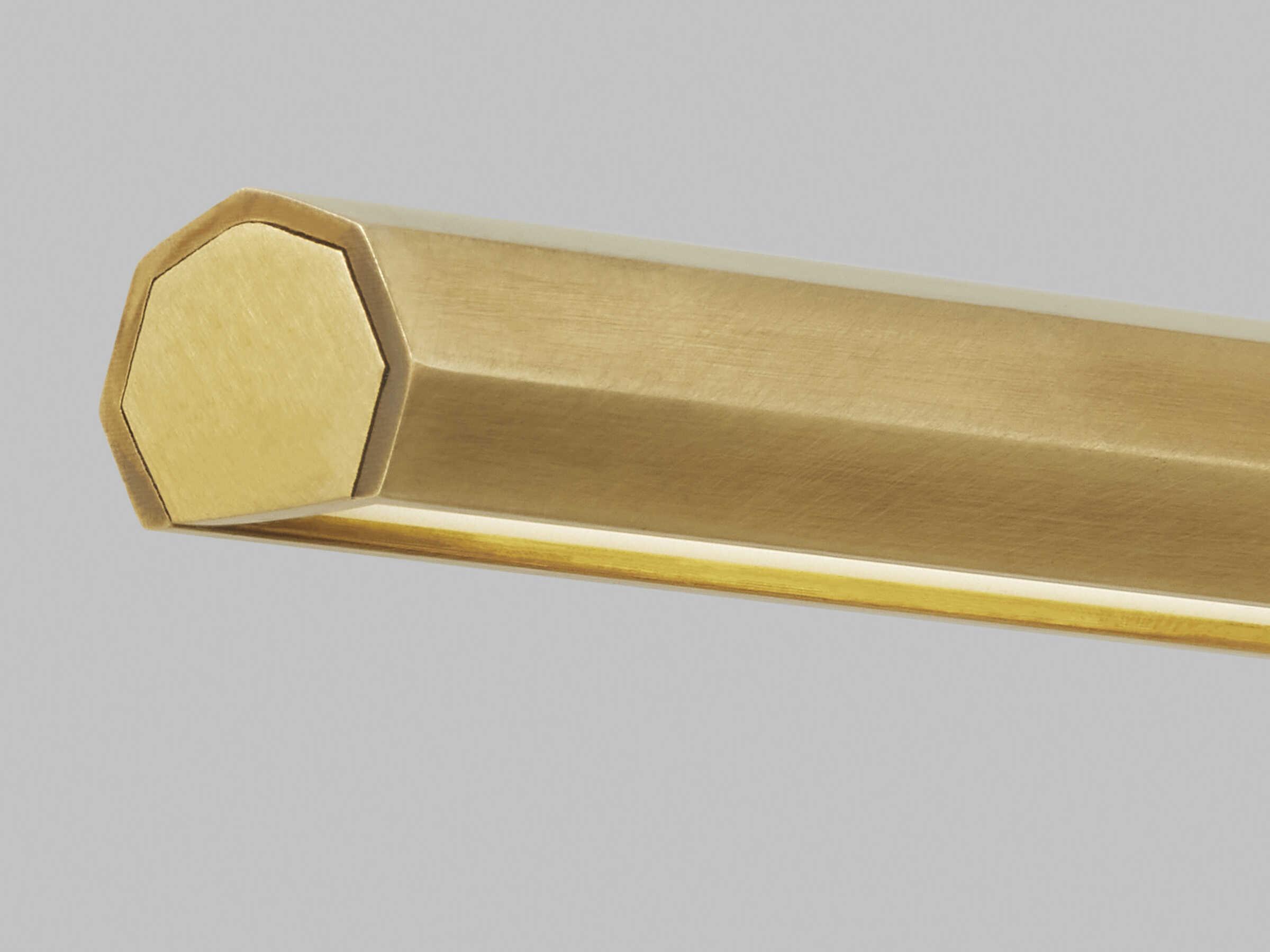 Visual Comfort Modern Plural 1-Light Natural Brass Picture Light