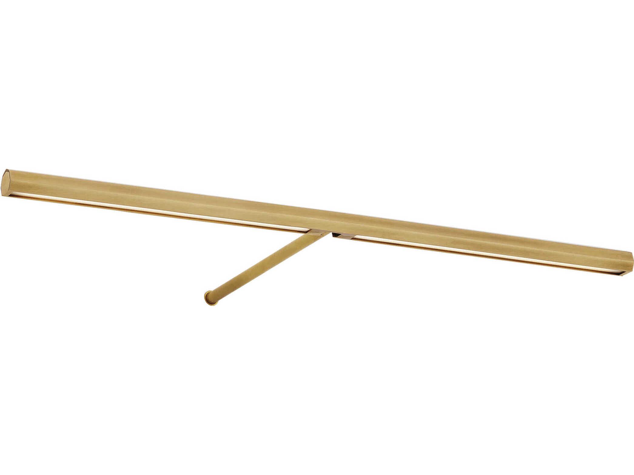 Visual Comfort Modern Plural 1-Light Natural Brass Picture Light