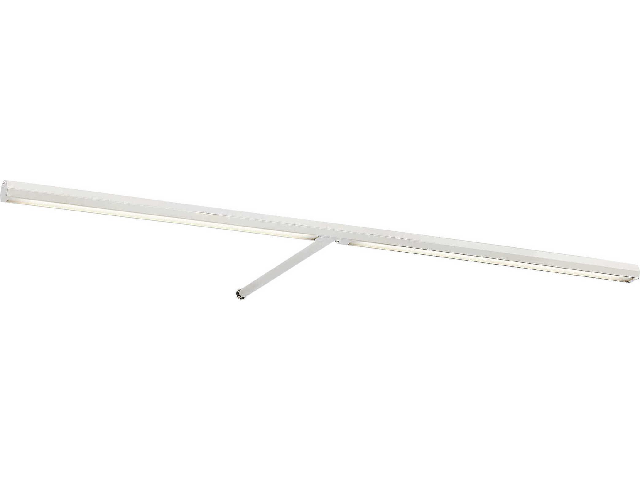 Visual Comfort Modern Plural 1-Light Polished Nickel Picture Light