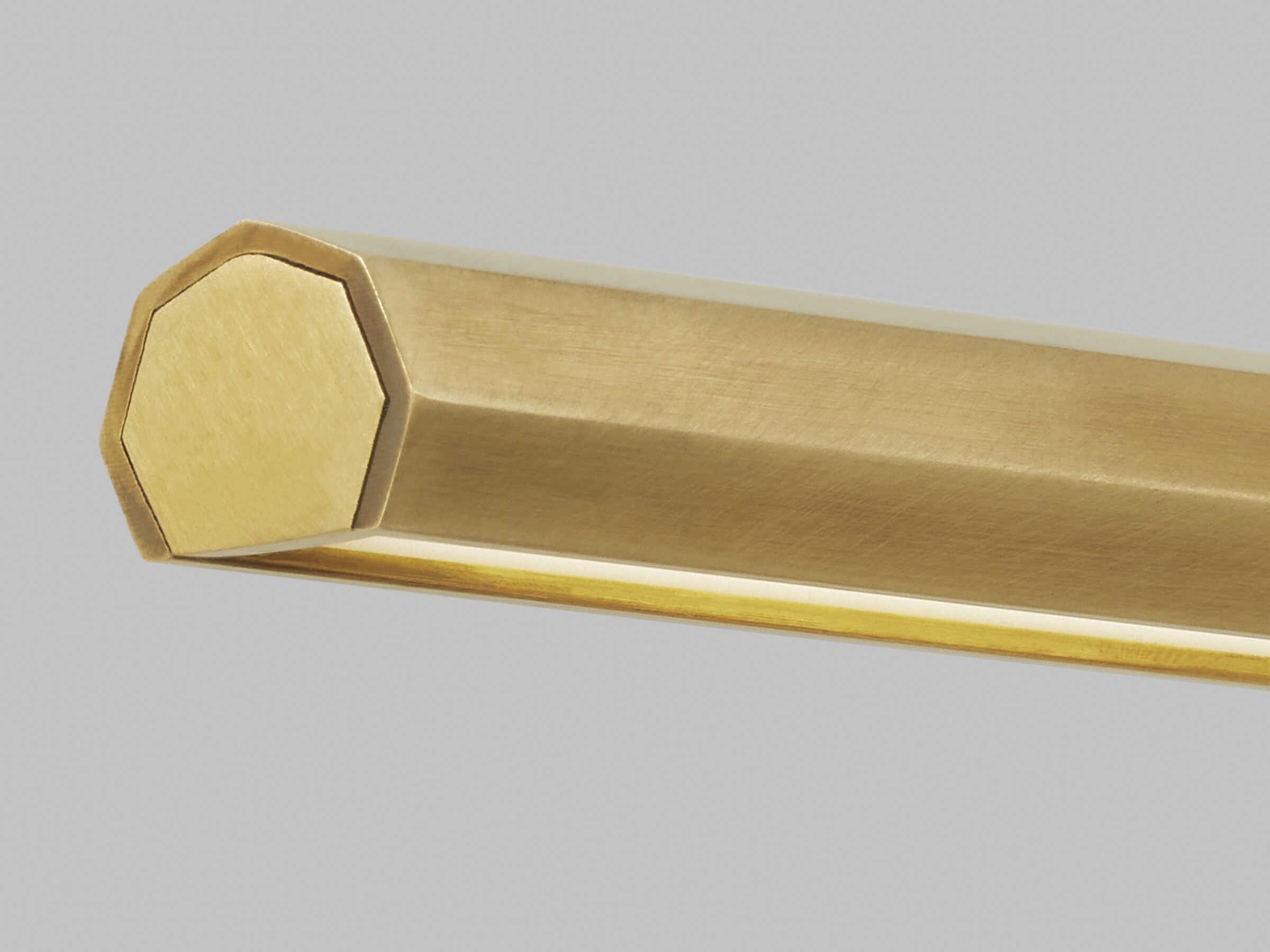 Visual Comfort Modern Plural 1-Light Natural Brass Picture Light