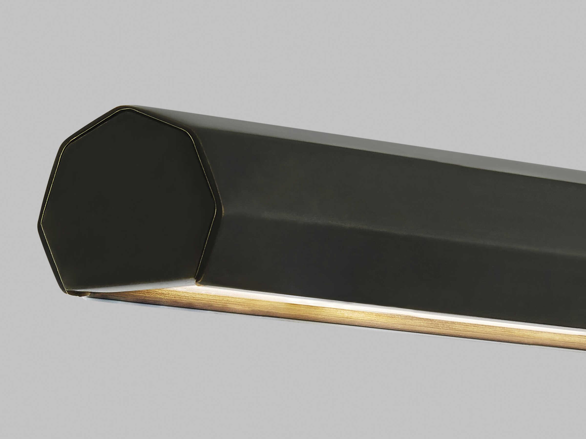 Visual Comfort Modern Plural 1-Light Dark Bronze Picture Light