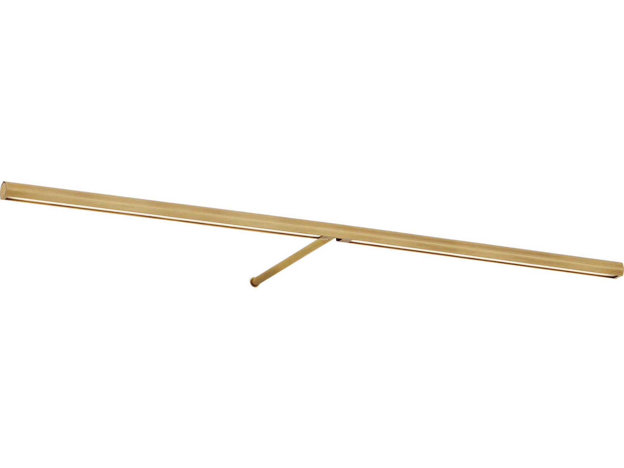 Visual Comfort Modern Plural 1-Light Natural Brass Picture Light