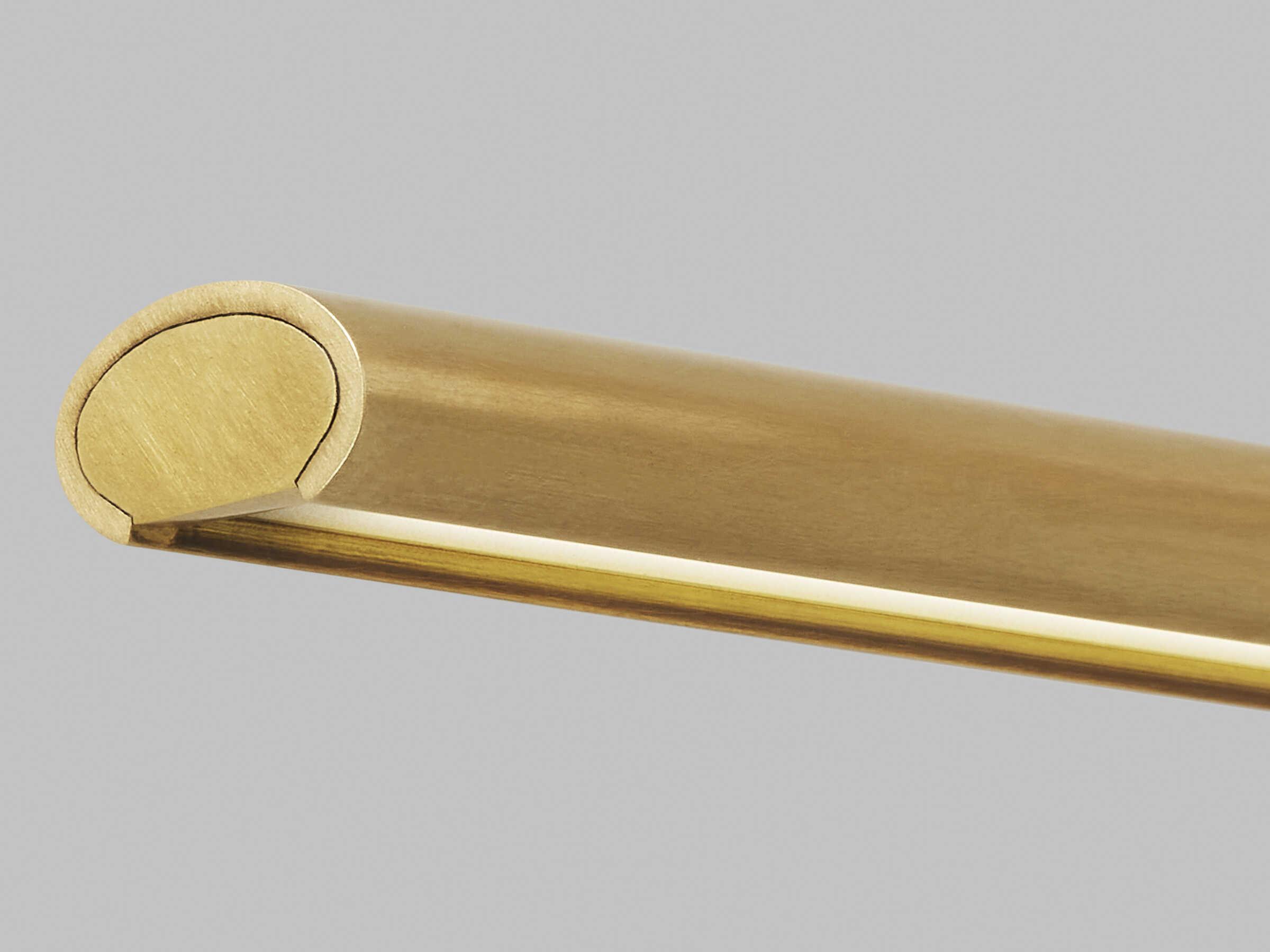 Visual Comfort Modern Plural 1-Light Natural Brass Picture Light