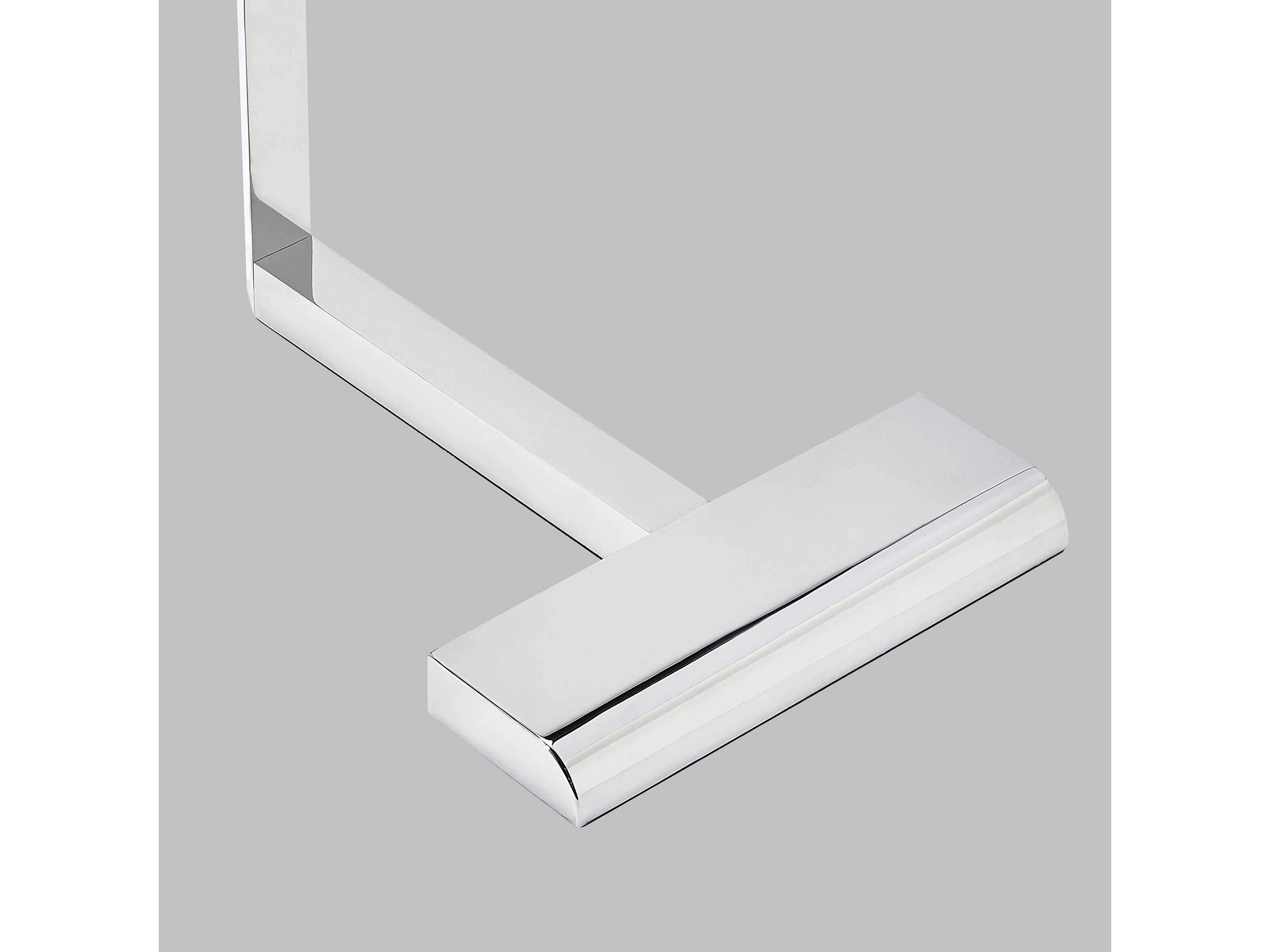 Visual Comfort Modern Dessau Polished Nickel Floor Lamp