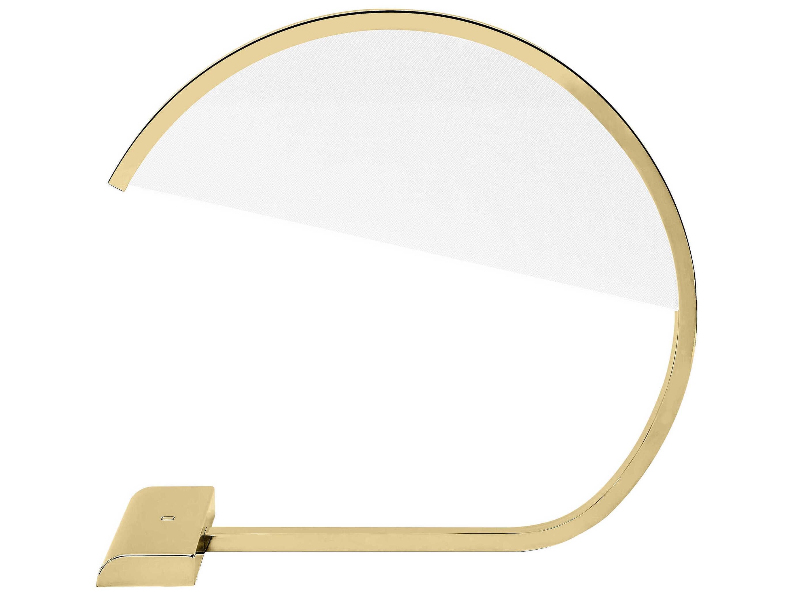 Visual Comfort Modern Karla Natural Brass Table Lamp
