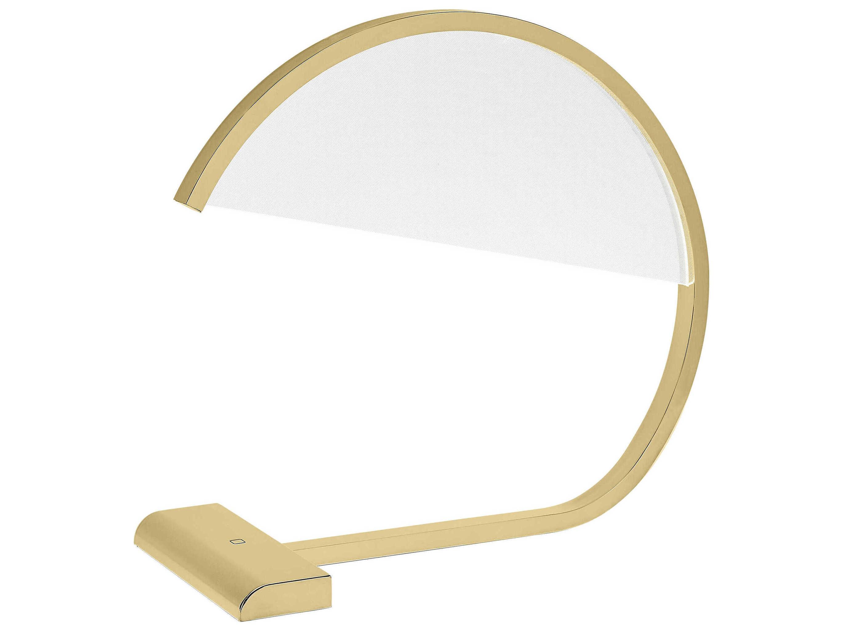 Visual Comfort Modern Karla Natural Brass Table Lamp