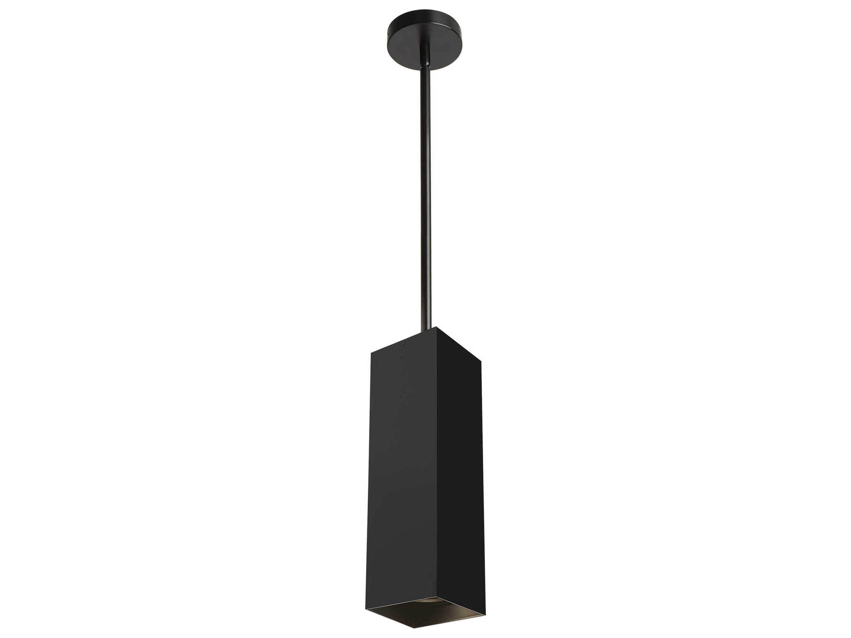 Visual Comfort Modern Exo 1-Light Matte Black Mini Pendant