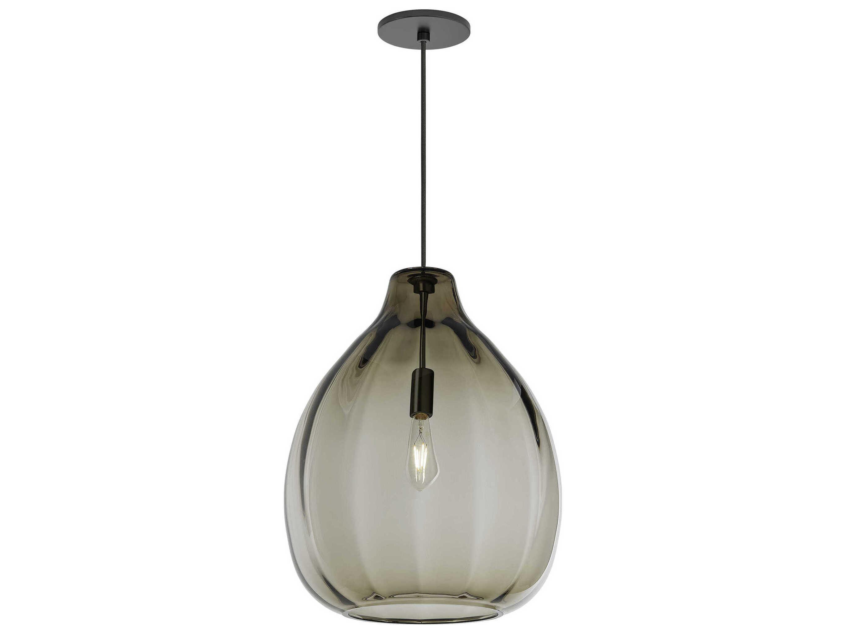 Visual Comfort Modern Harper 1-Light Black Pendant