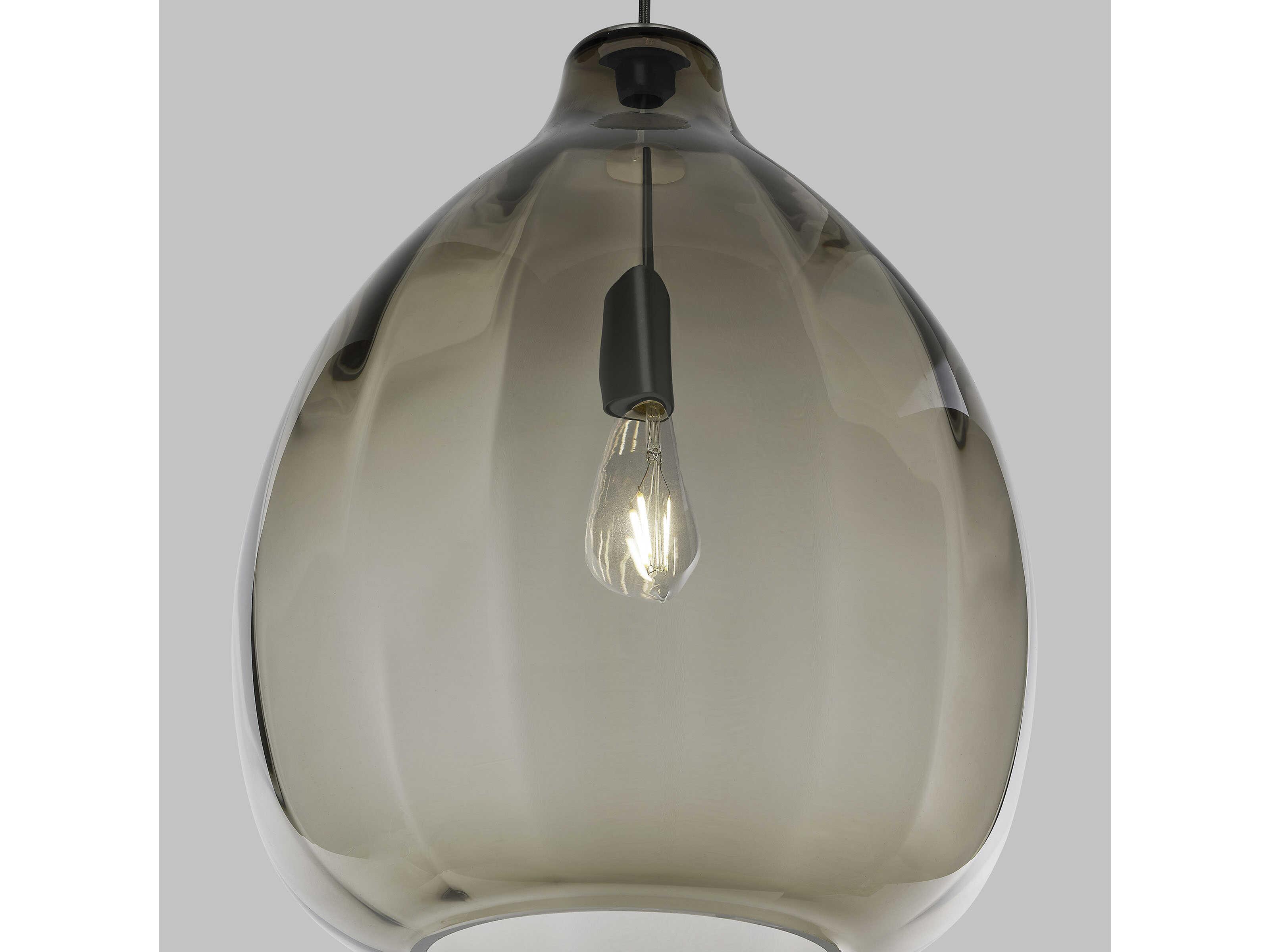 Visual Comfort Modern Harper 1-Light Black Pendant