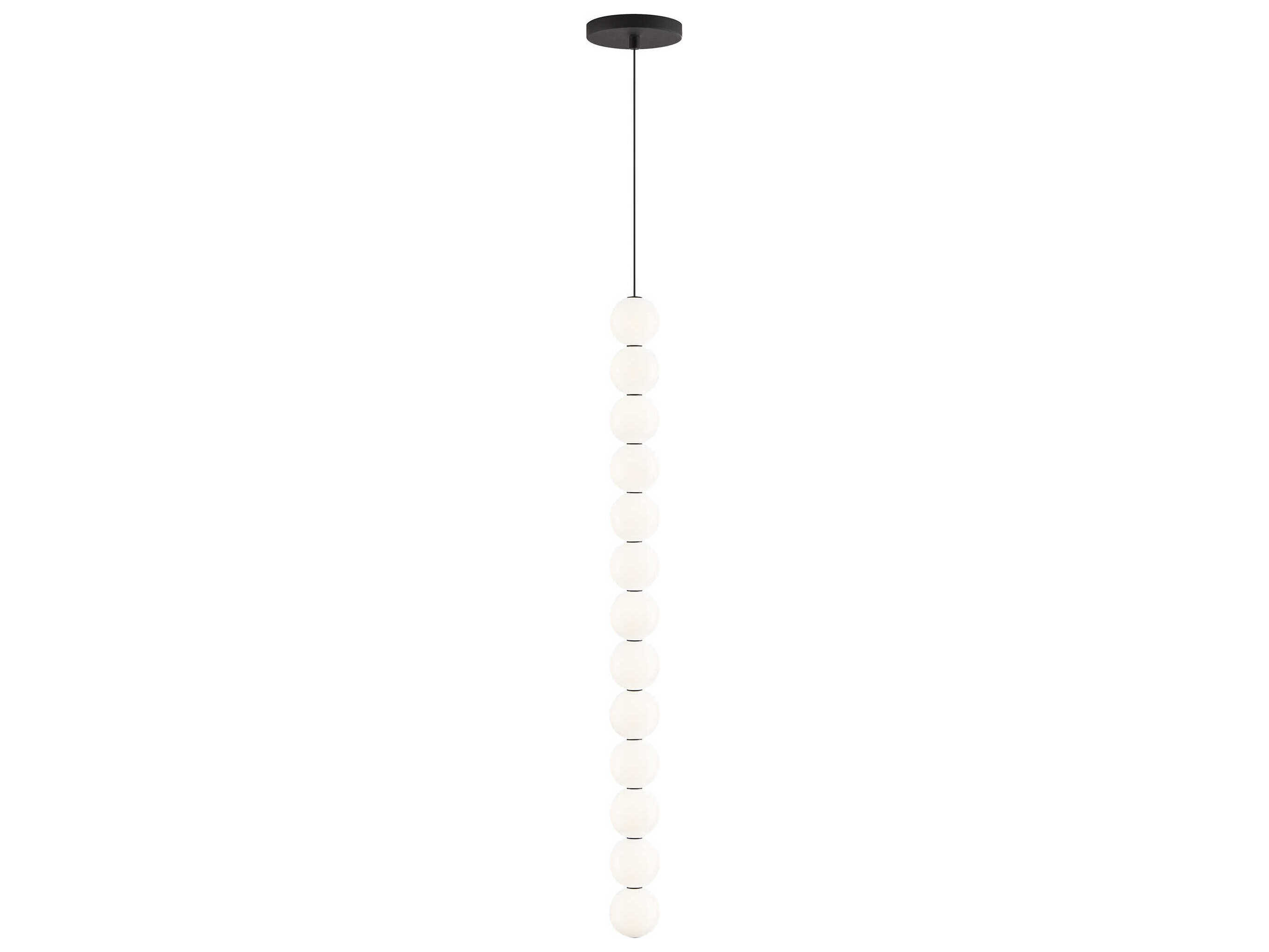 Visual Comfort Modern Orbet 13-Light Nightshade Black Mini Pendant