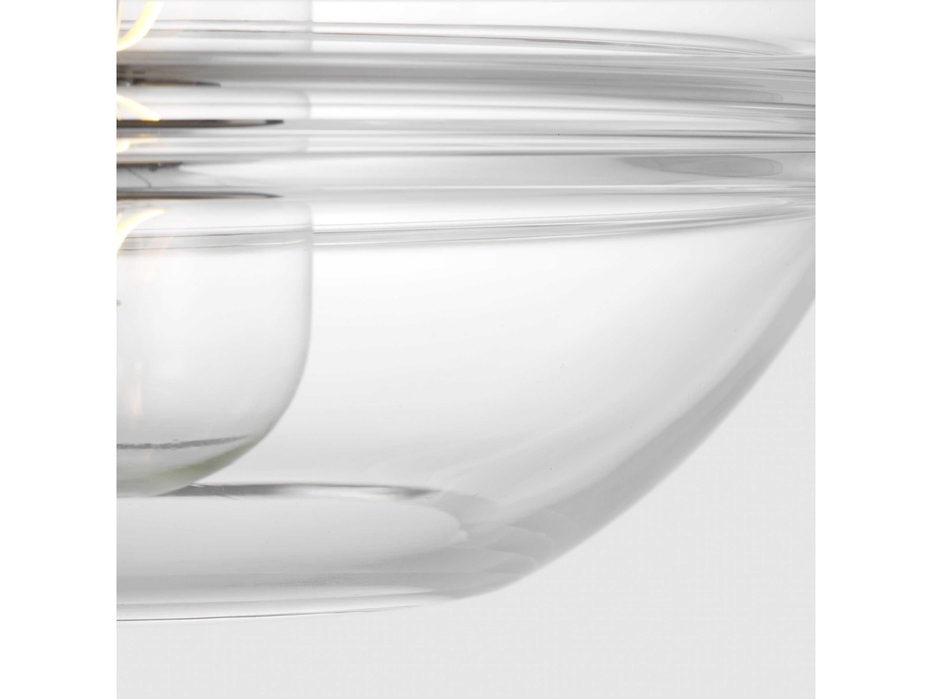 Visual Comfort Modern Sedona 1-Light White Black Globe Mini Pendant