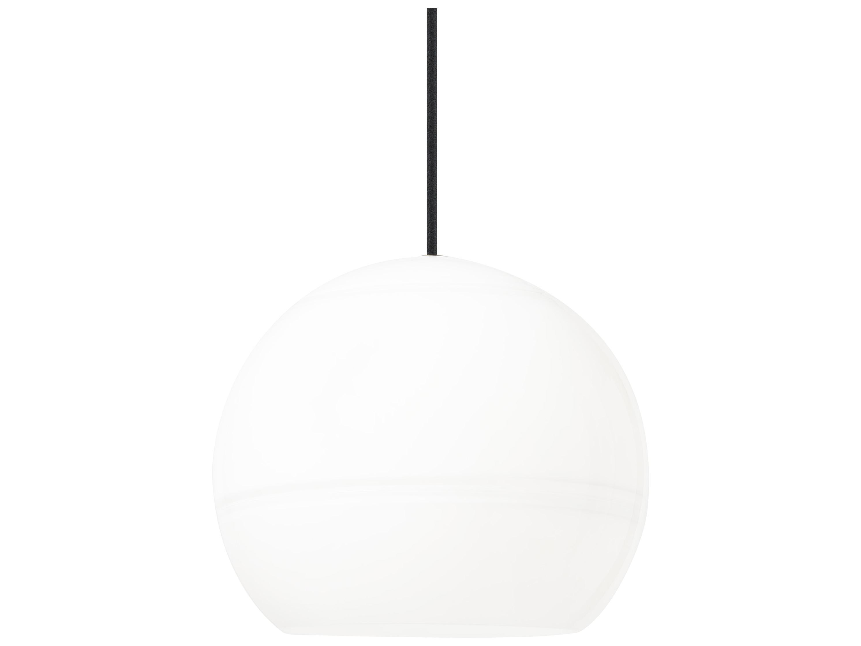 Visual Comfort Modern Sedona 1-Light Sat Nickel Globe Mini Pendant