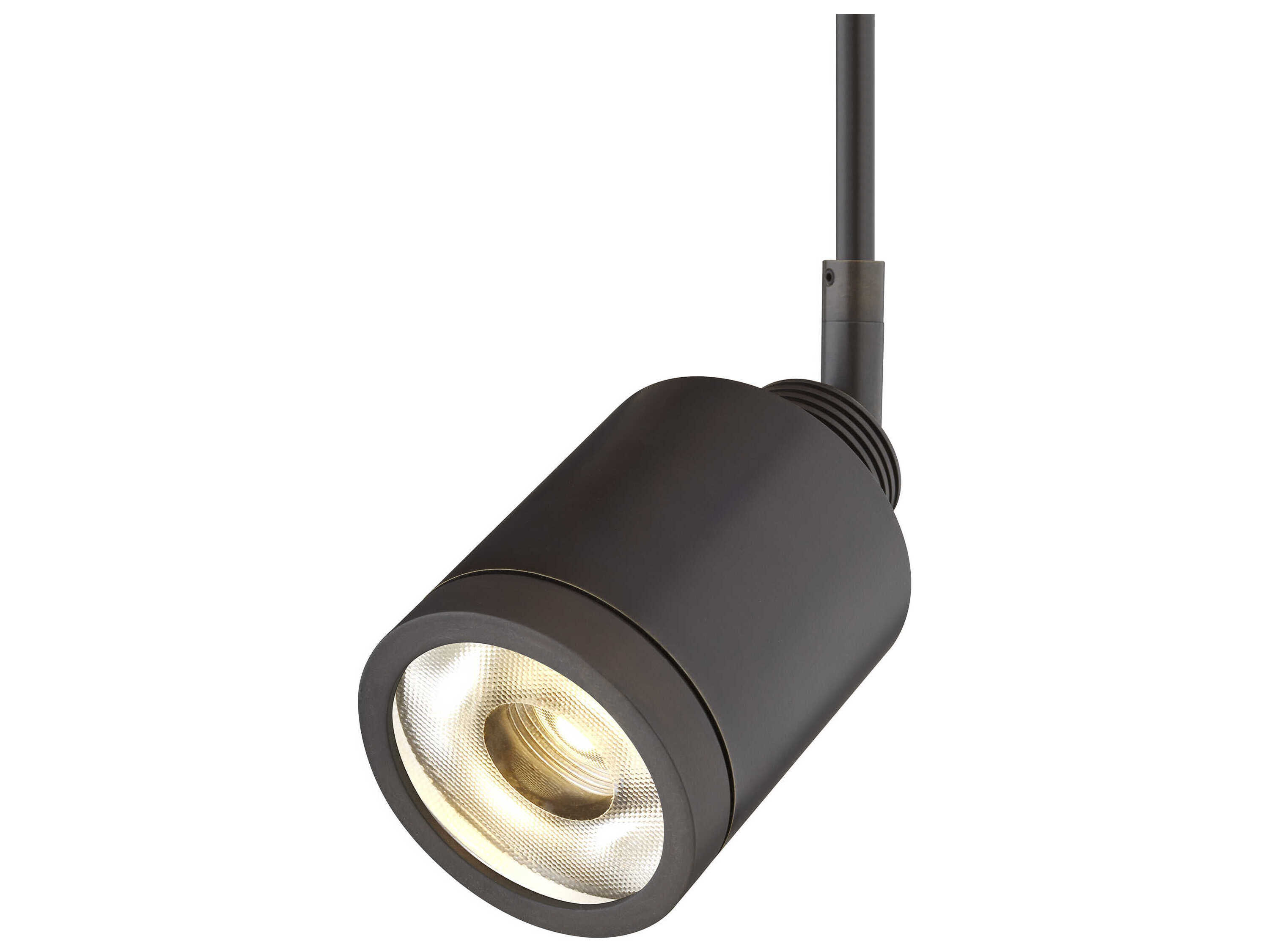 Visual Comfort Modern Tellium 1-Light Antique Bronze Cylinder Spot Light