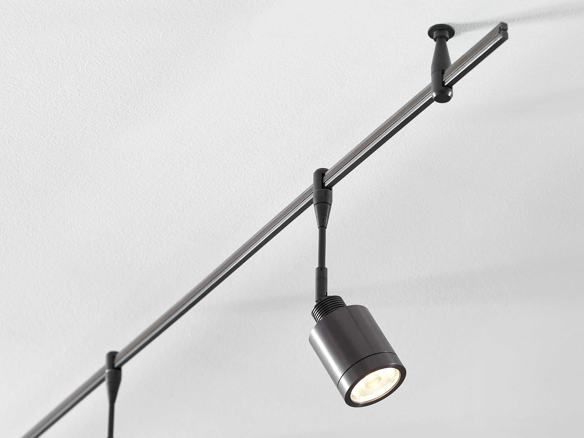 Visual Comfort Modern Tellium 1-Light Antique Bronze Cylinder Spot Light