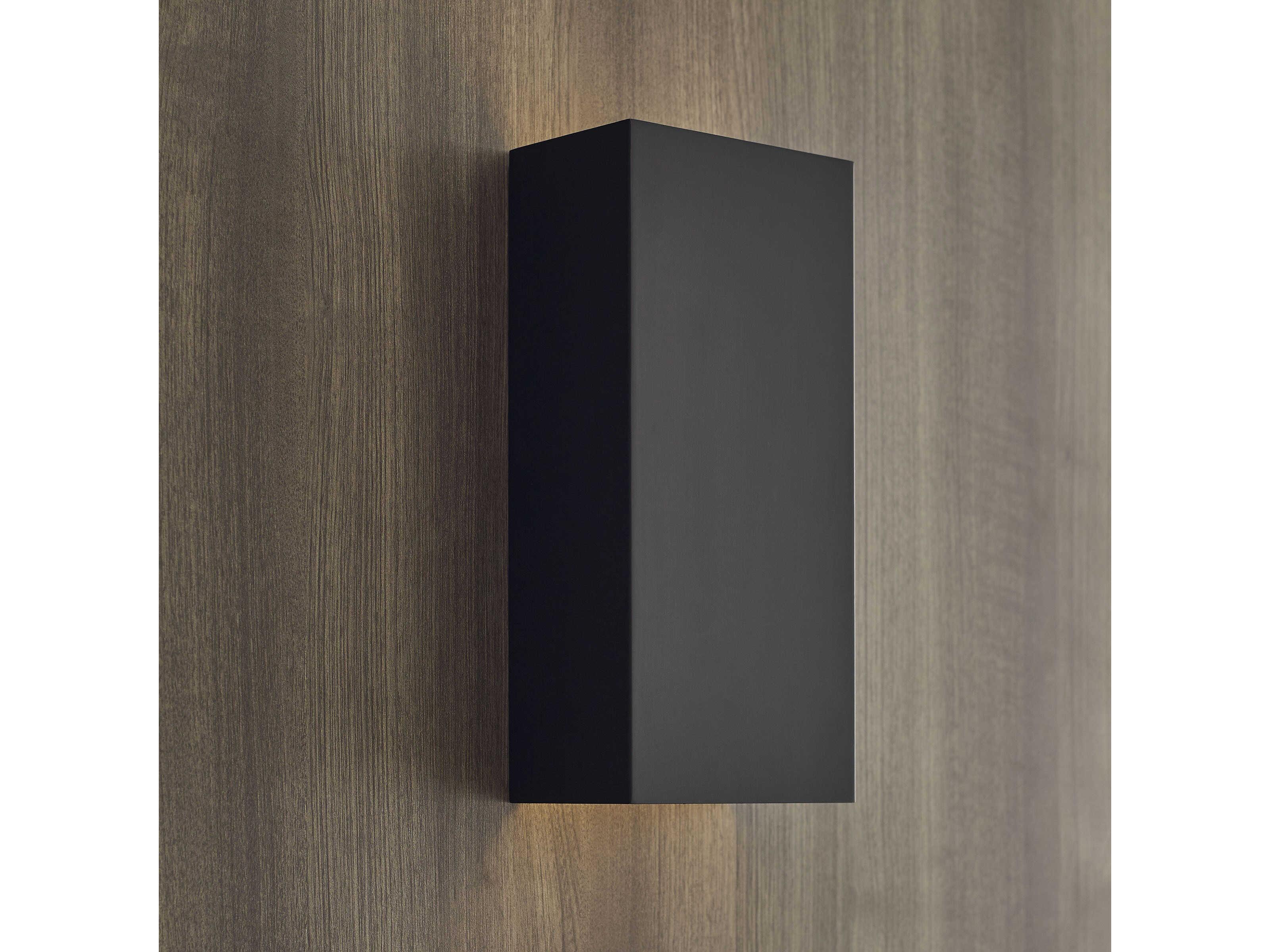 Visual Comfort Modern Brompton 1-Light Nightshade Black Wall Sconce
