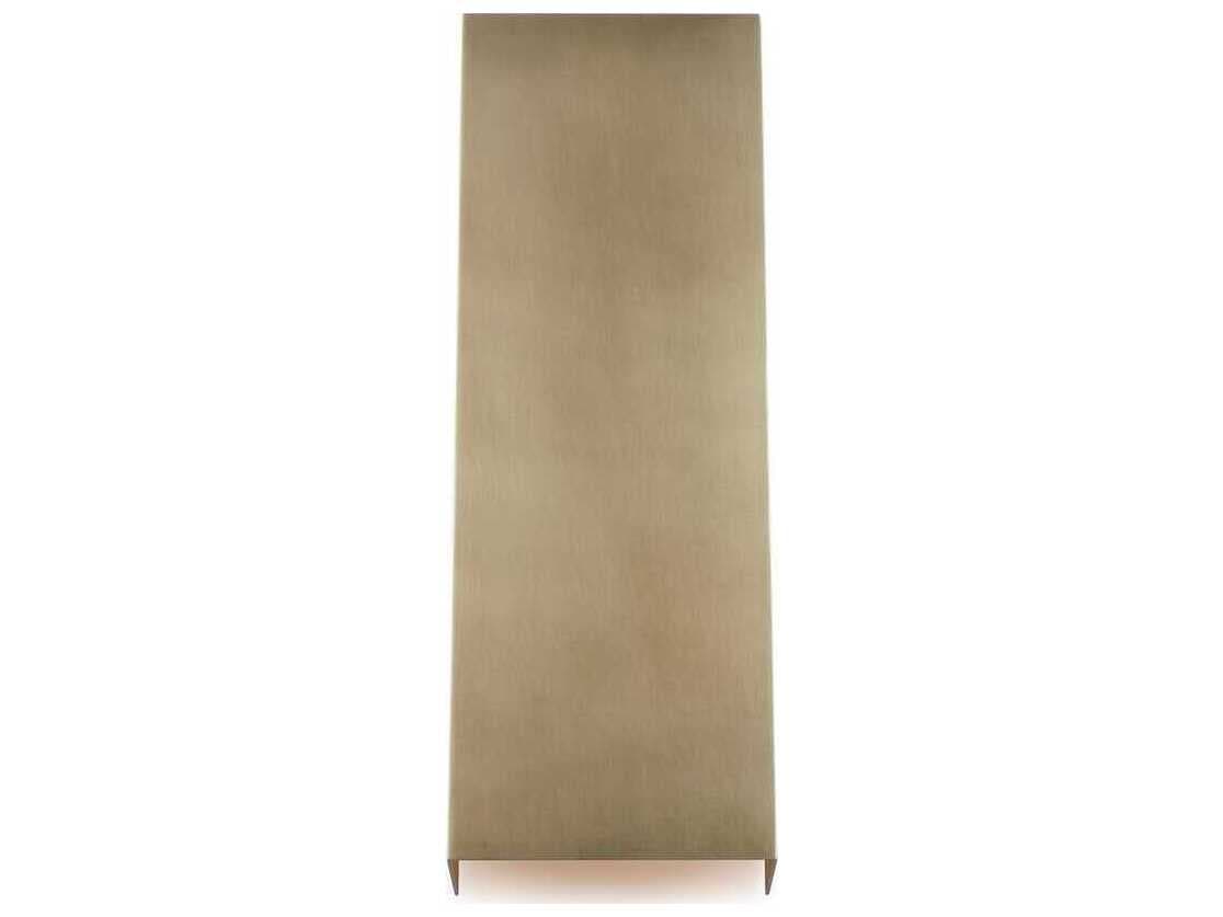 Visual Comfort Modern Brompton 1-Light Natural Brass Wall Sconce