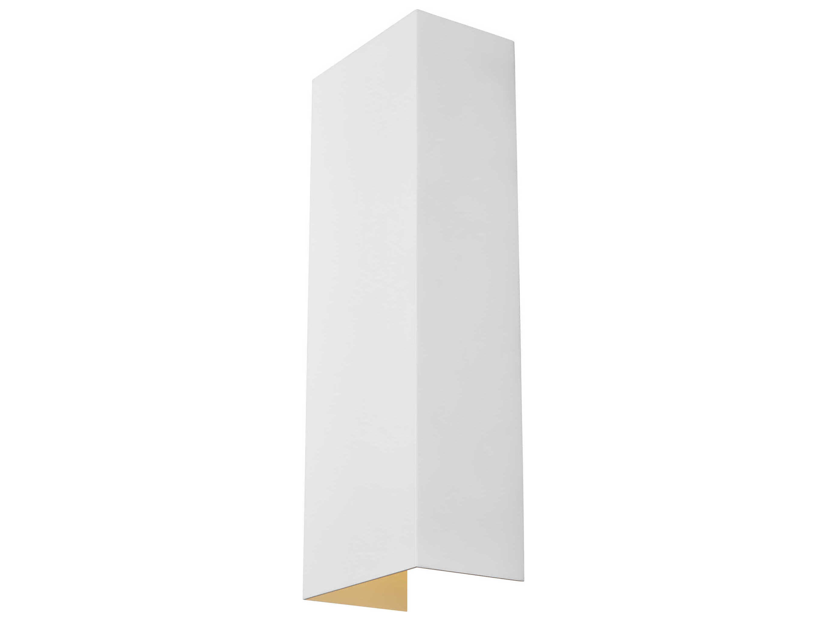 Visual Comfort Modern Brompton 1-Light Matte White Wall Sconce
