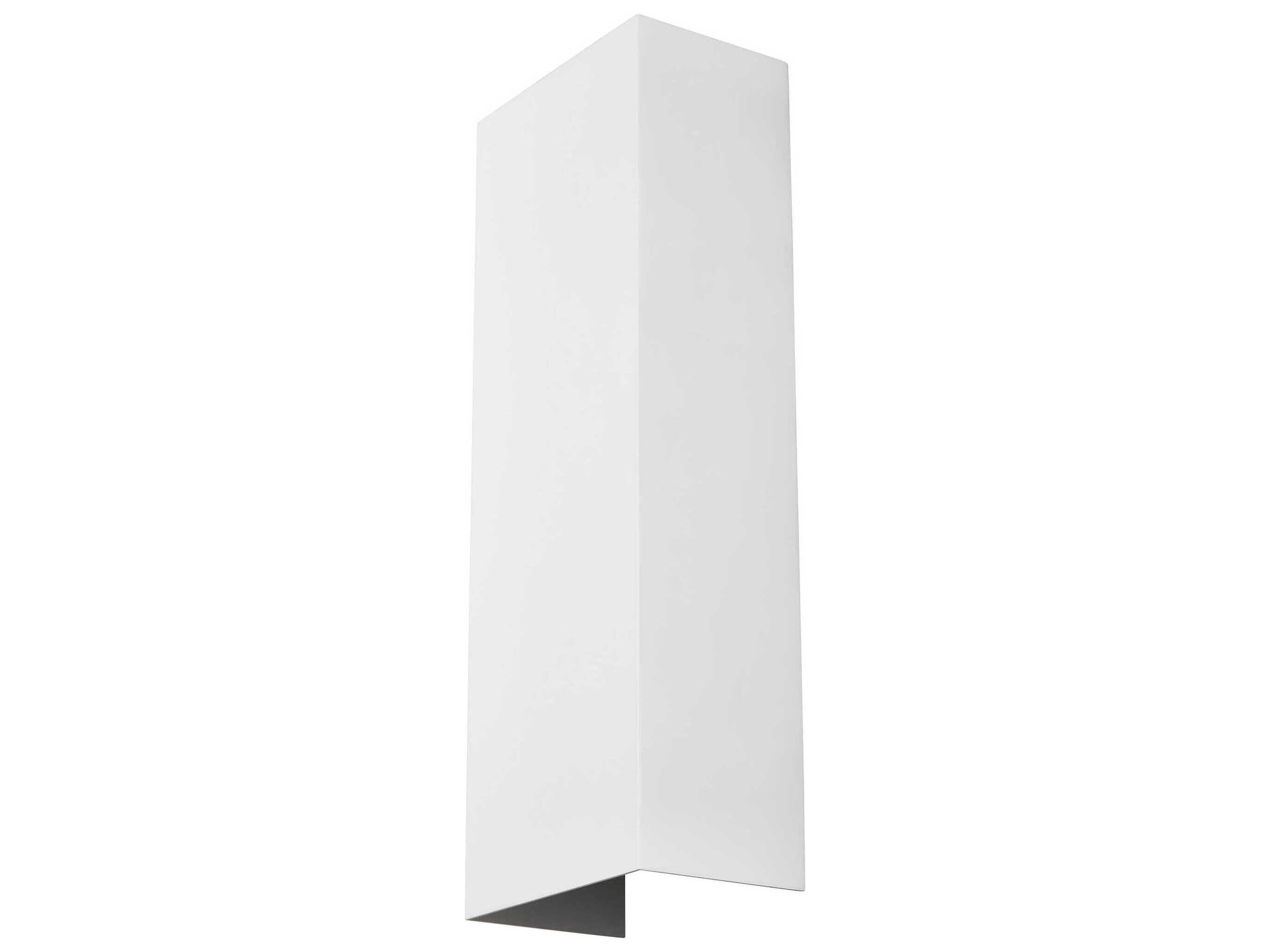 Visual Comfort Modern Brompton 1-Light Matte White Wall Sconce