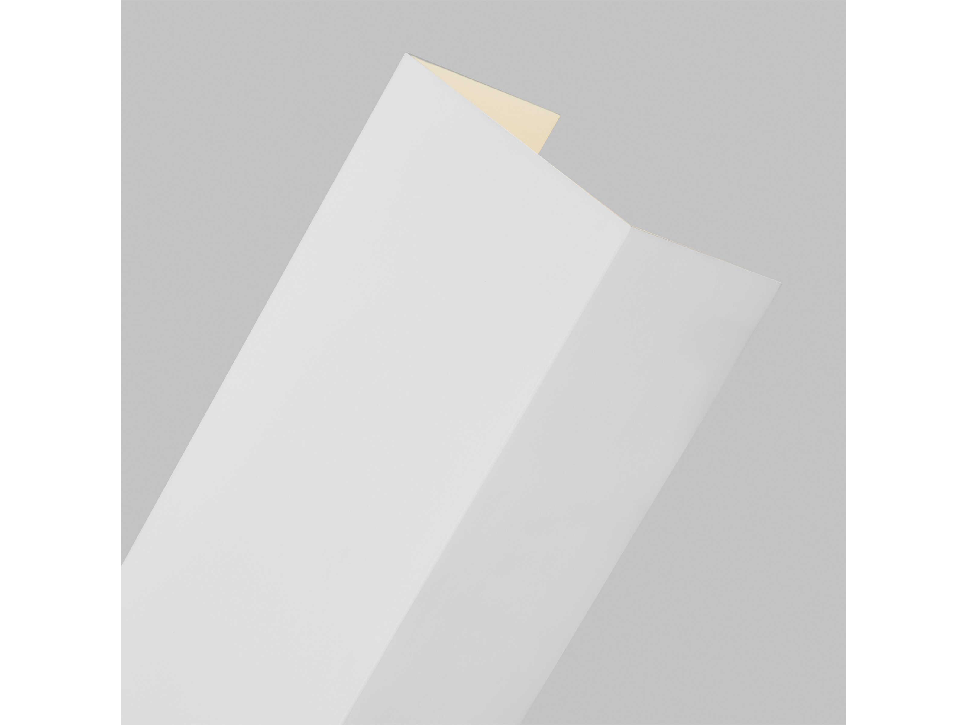 Visual Comfort Modern Brompton 1-Light Matte White Wall Sconce