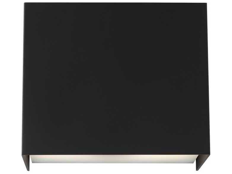 Visual Comfort Modern Brompton 1-Light Nightshade Black Wall Sconce