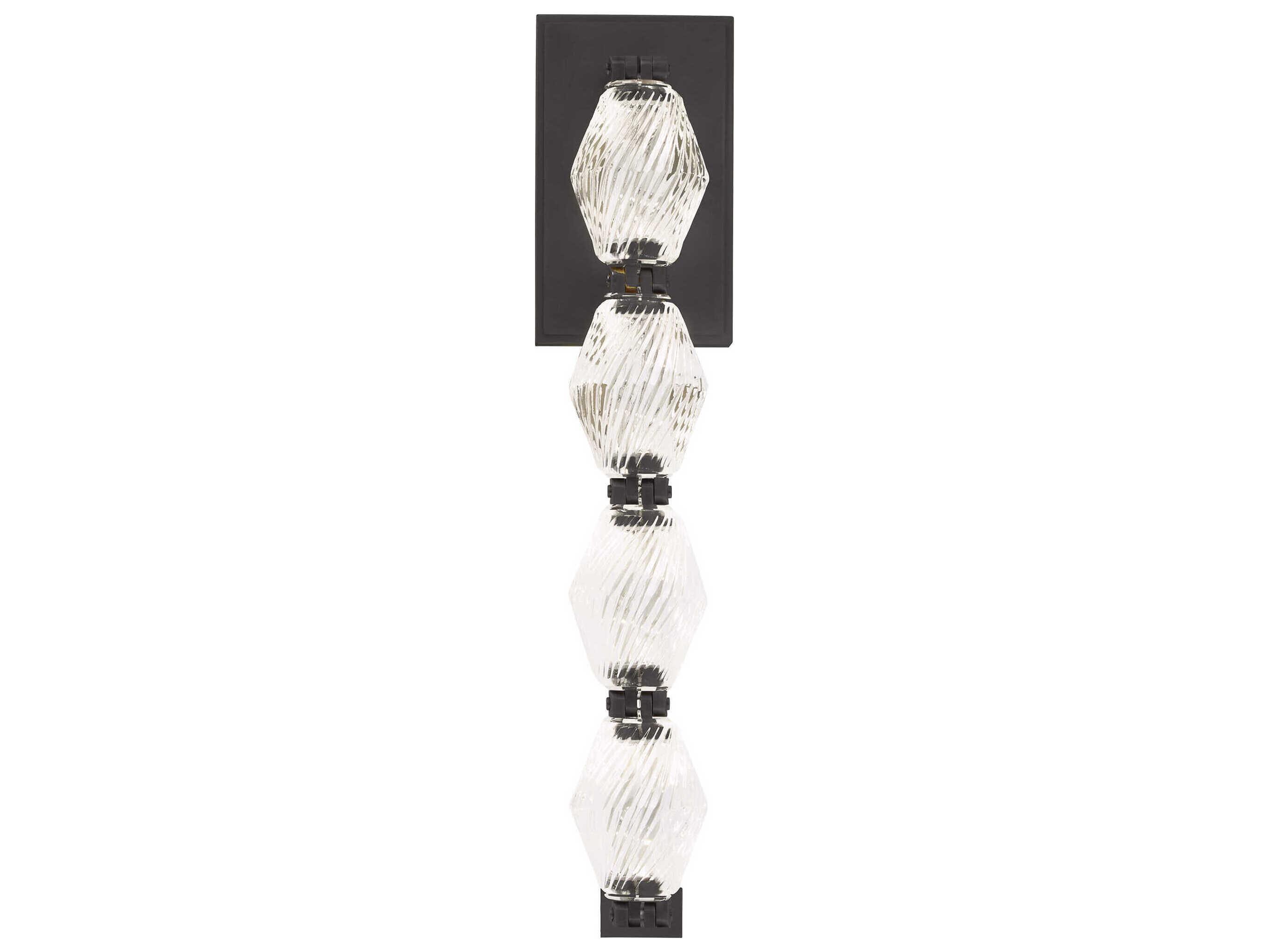 Visual Comfort Modern Collier 1-Light Dark Bronze Wall Sconce