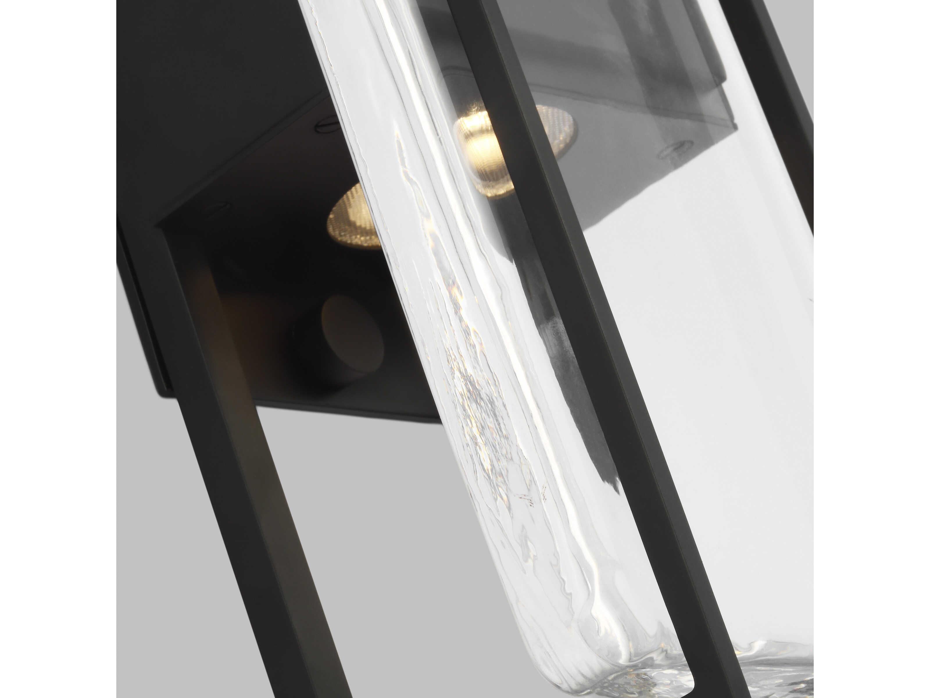 Visual Comfort Modern Duelle 1-Light Nightshade Black Wall Sconce