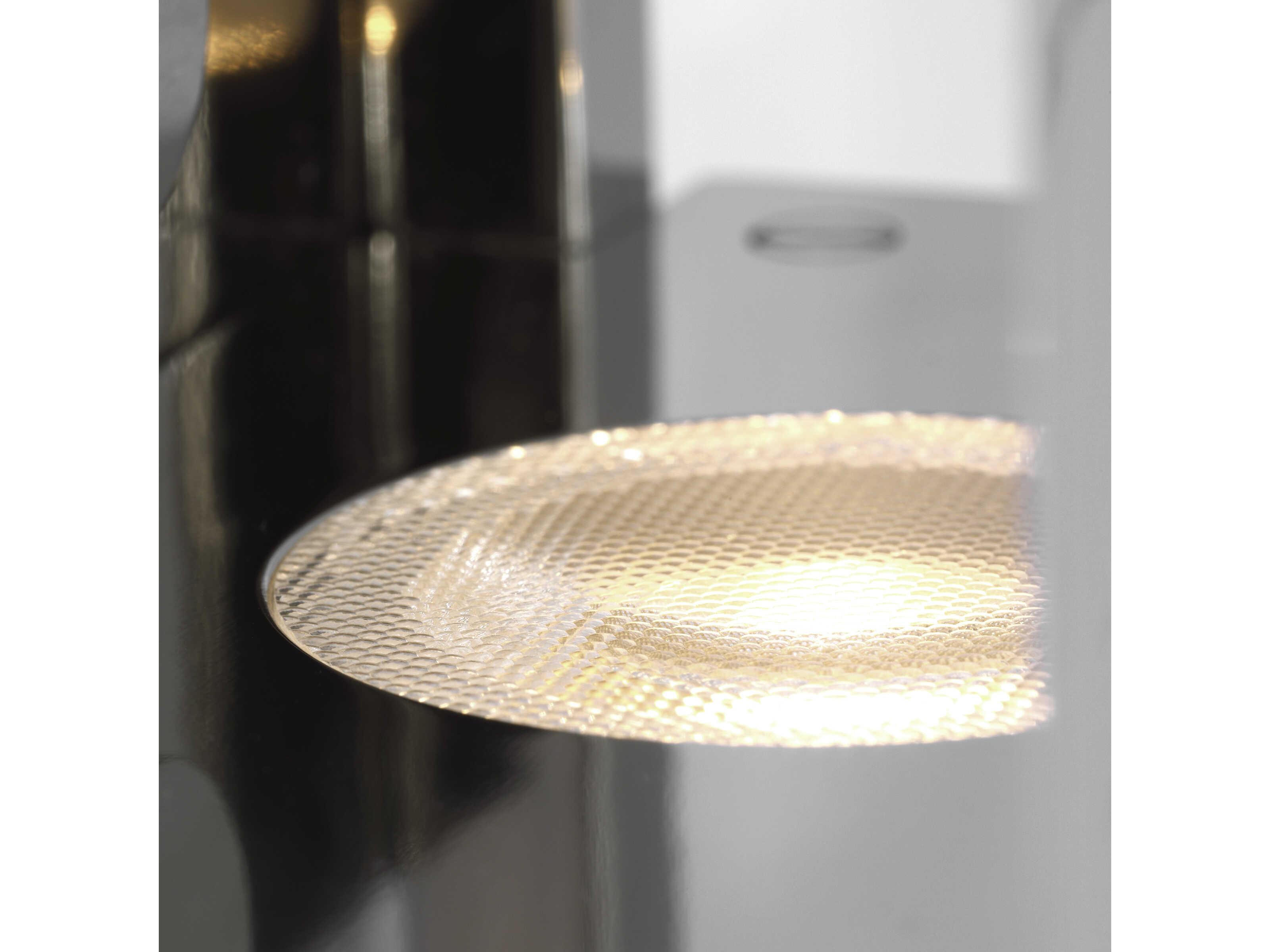 Visual Comfort Modern Duelle 1-Light Polished Nickel Wall Sconce