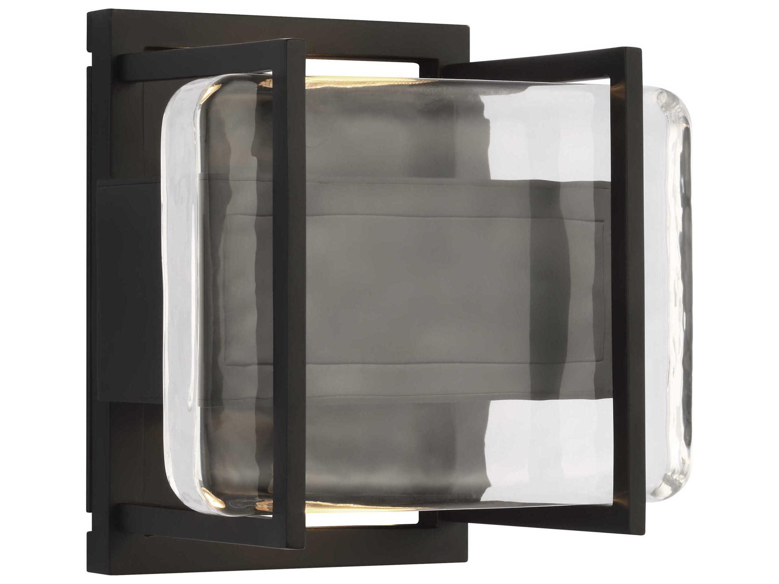 Visual Comfort Modern Duelle 1-Light Nightshade Black Wall Sconce