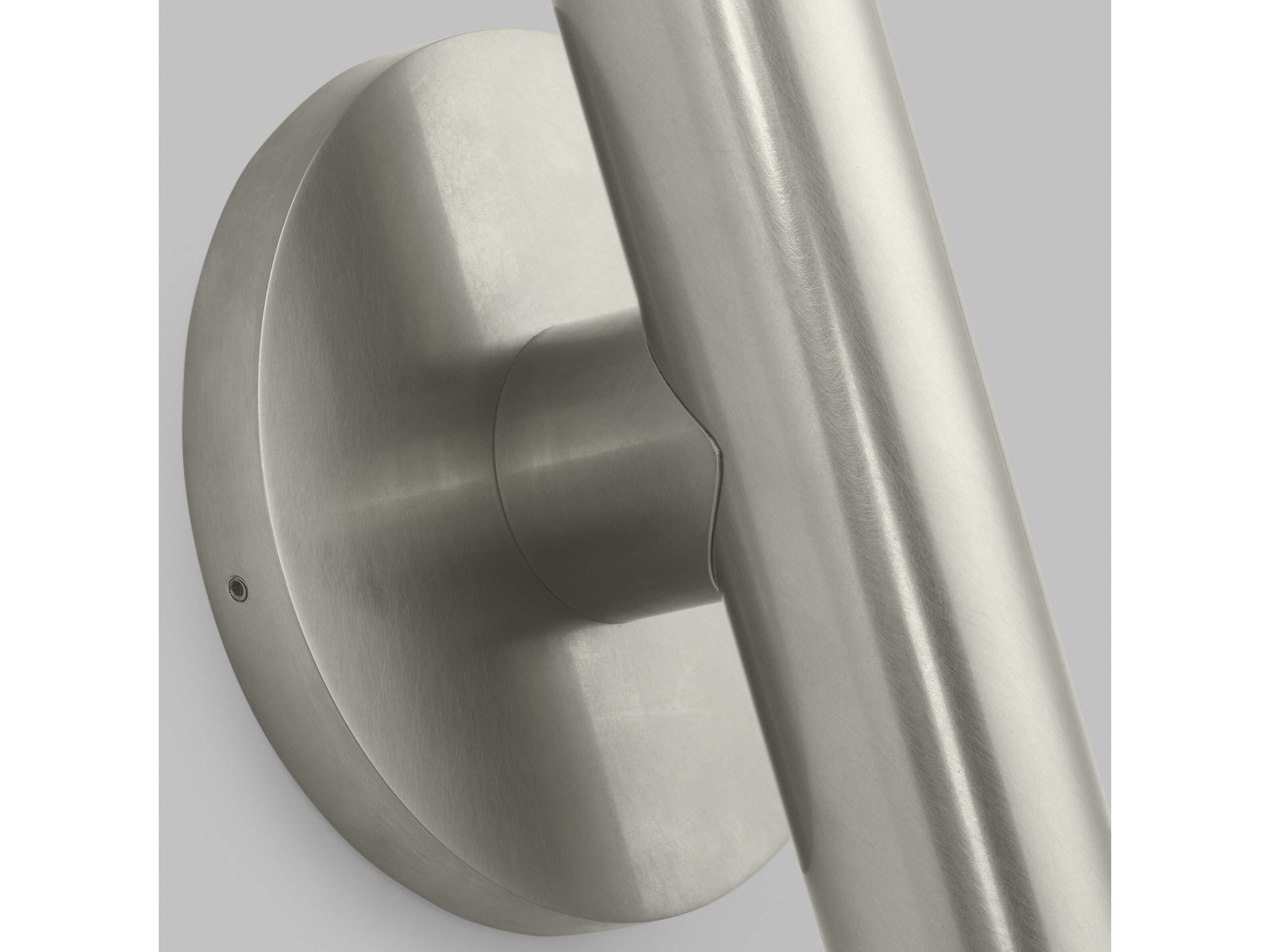 Visual Comfort Modern Ebell 2-Light Antique Nickel Wall Sconce