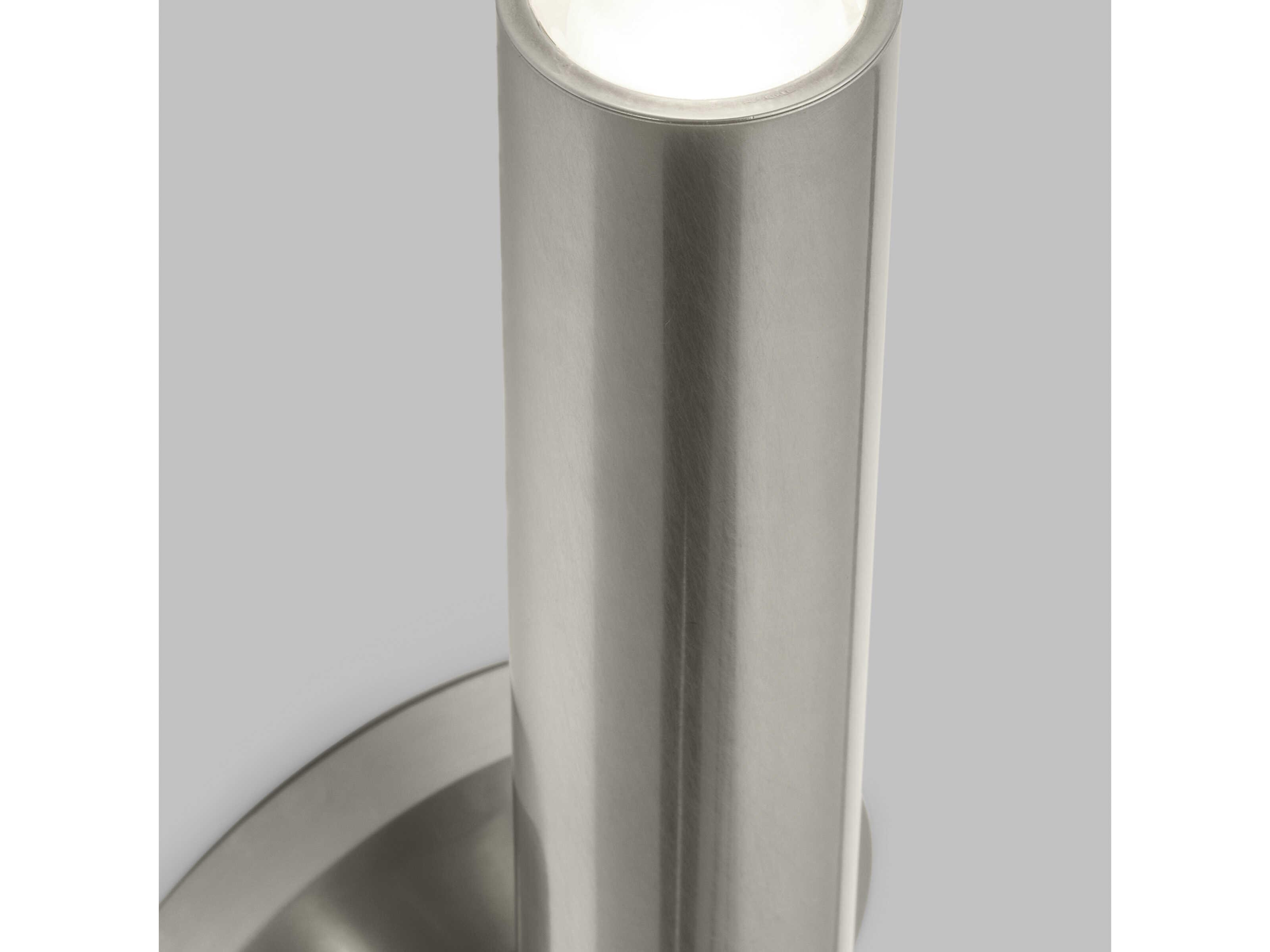 Visual Comfort Modern Ebell 2-Light Antique Nickel Wall Sconce
