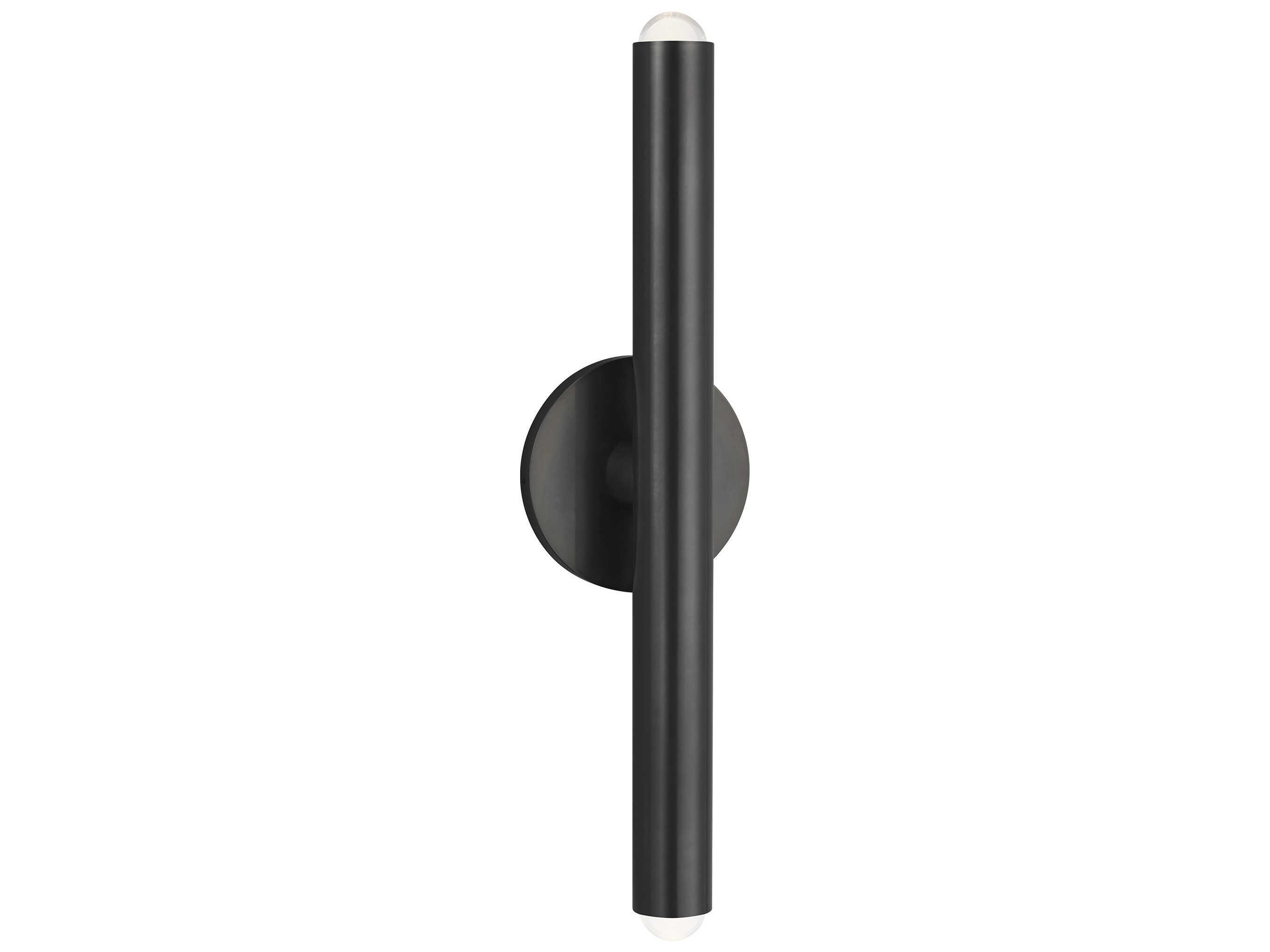 Visual Comfort Modern Ebell 1-Light Dark Bronze Wall Sconce