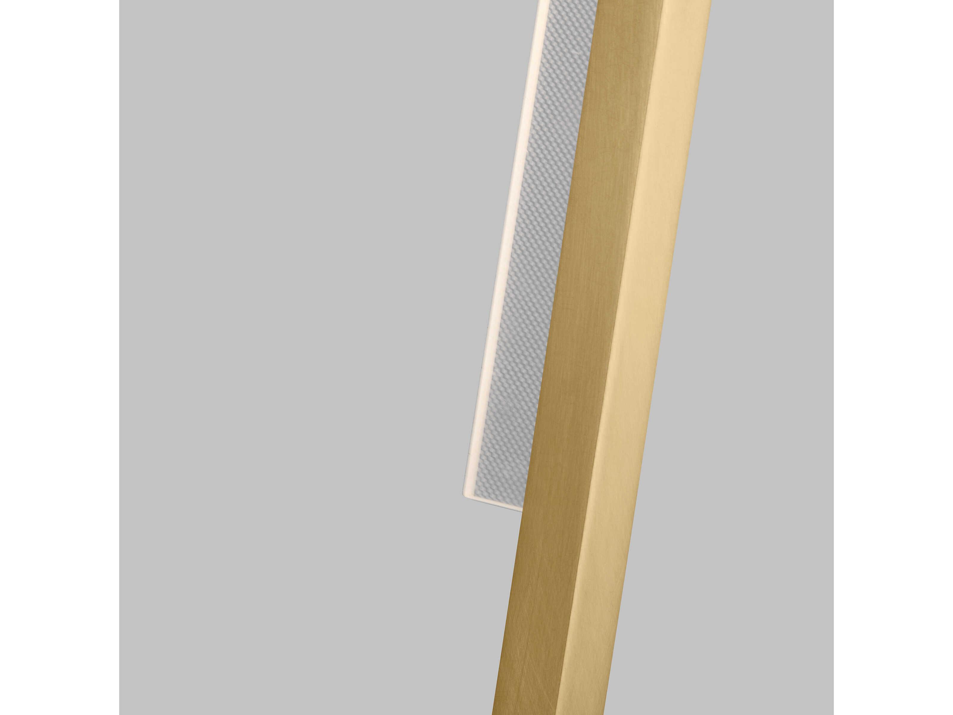 Visual Comfort Modern Klee 1-Light Natural Brass Wall Sconce