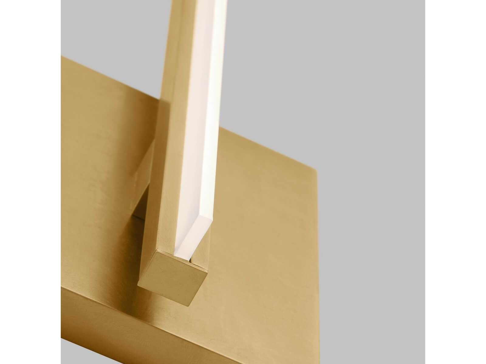 Visual Comfort Modern Kenway 1-Light Natural Brass Wall Sconce