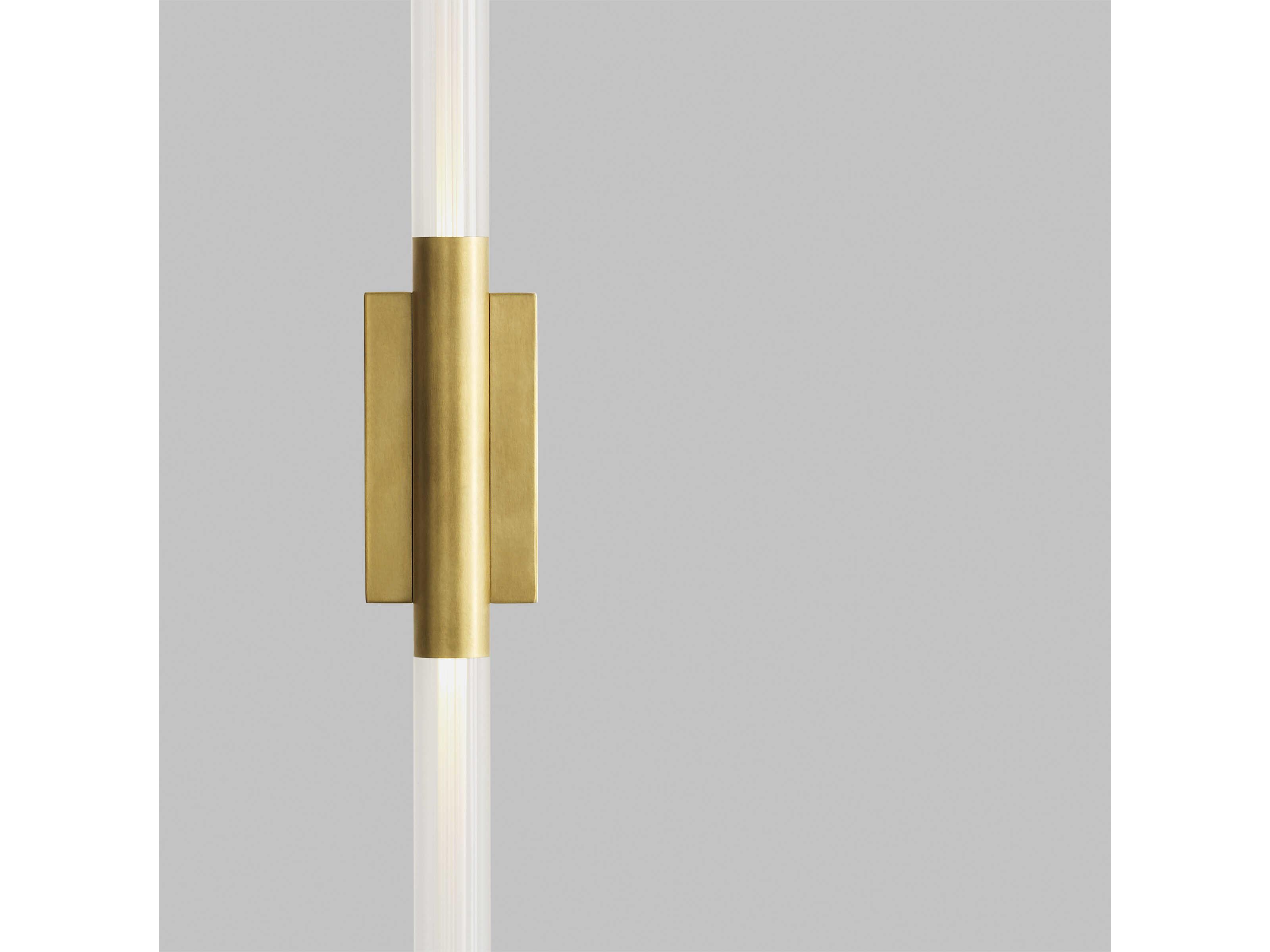 Visual Comfort Modern Phobos 1-Light Natural Brass Wall Sconce