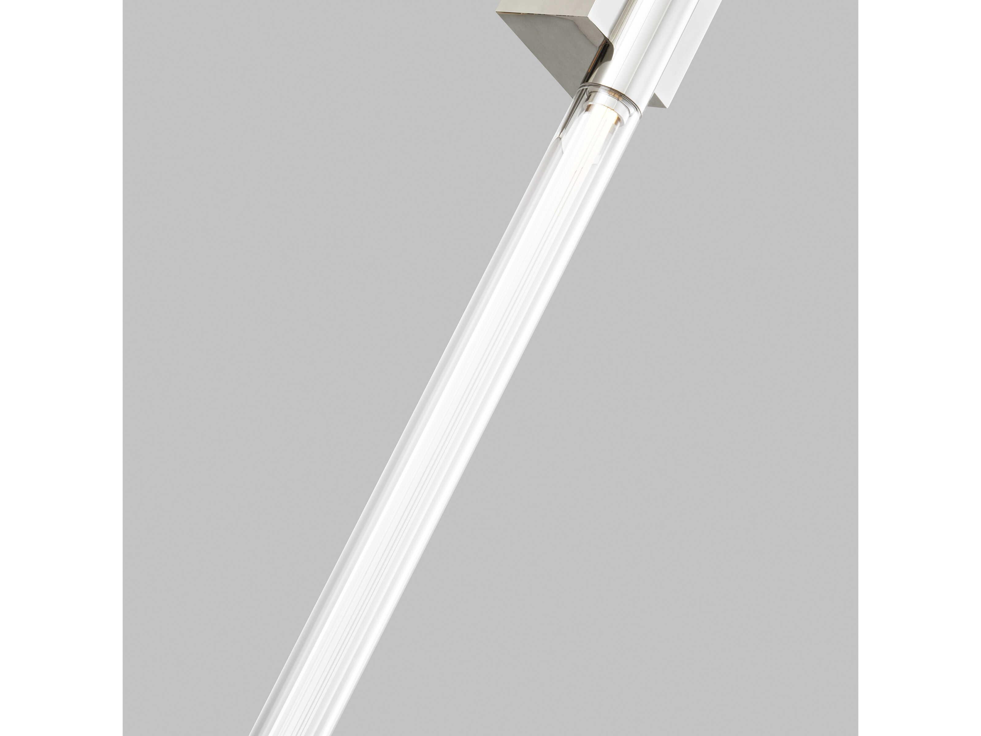 Visual Comfort Modern Phobos 2-Light Polished Nickel Wall Sconce