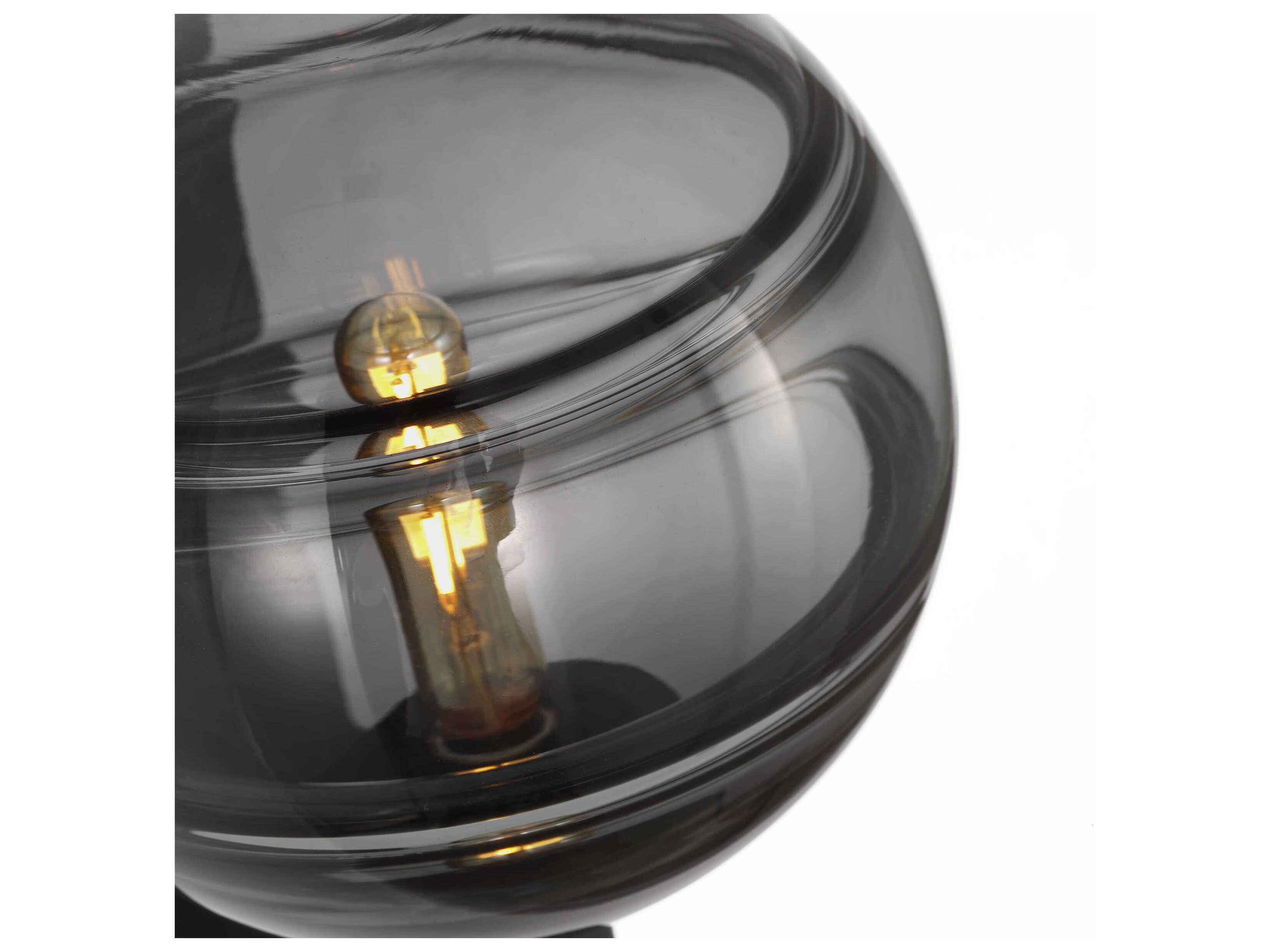 Visual Comfort Modern Sedona 1-Light Brown Black Wall Sconce