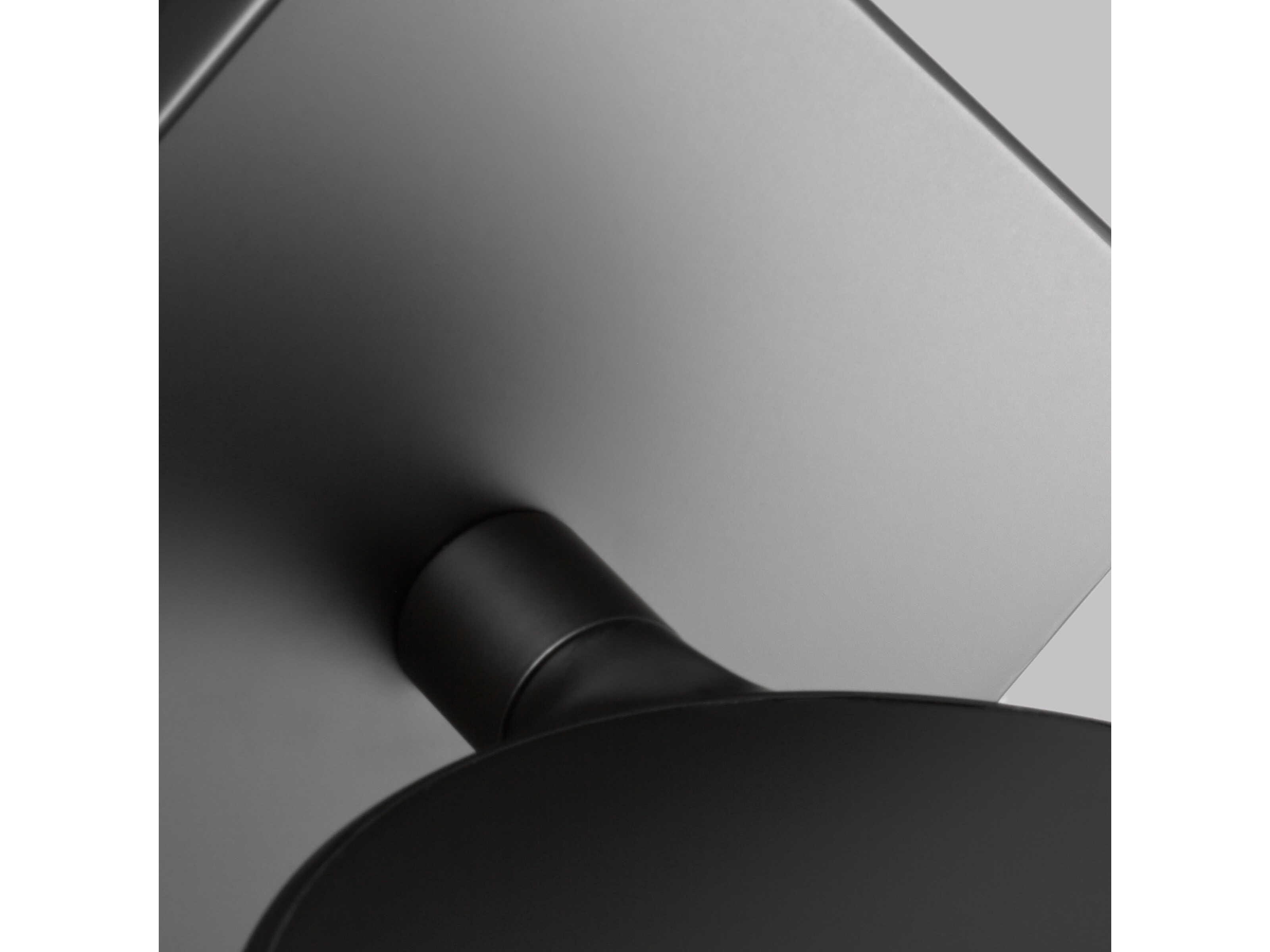 Visual Comfort Modern Spectica 1-Light Matte Black Wall Sconce