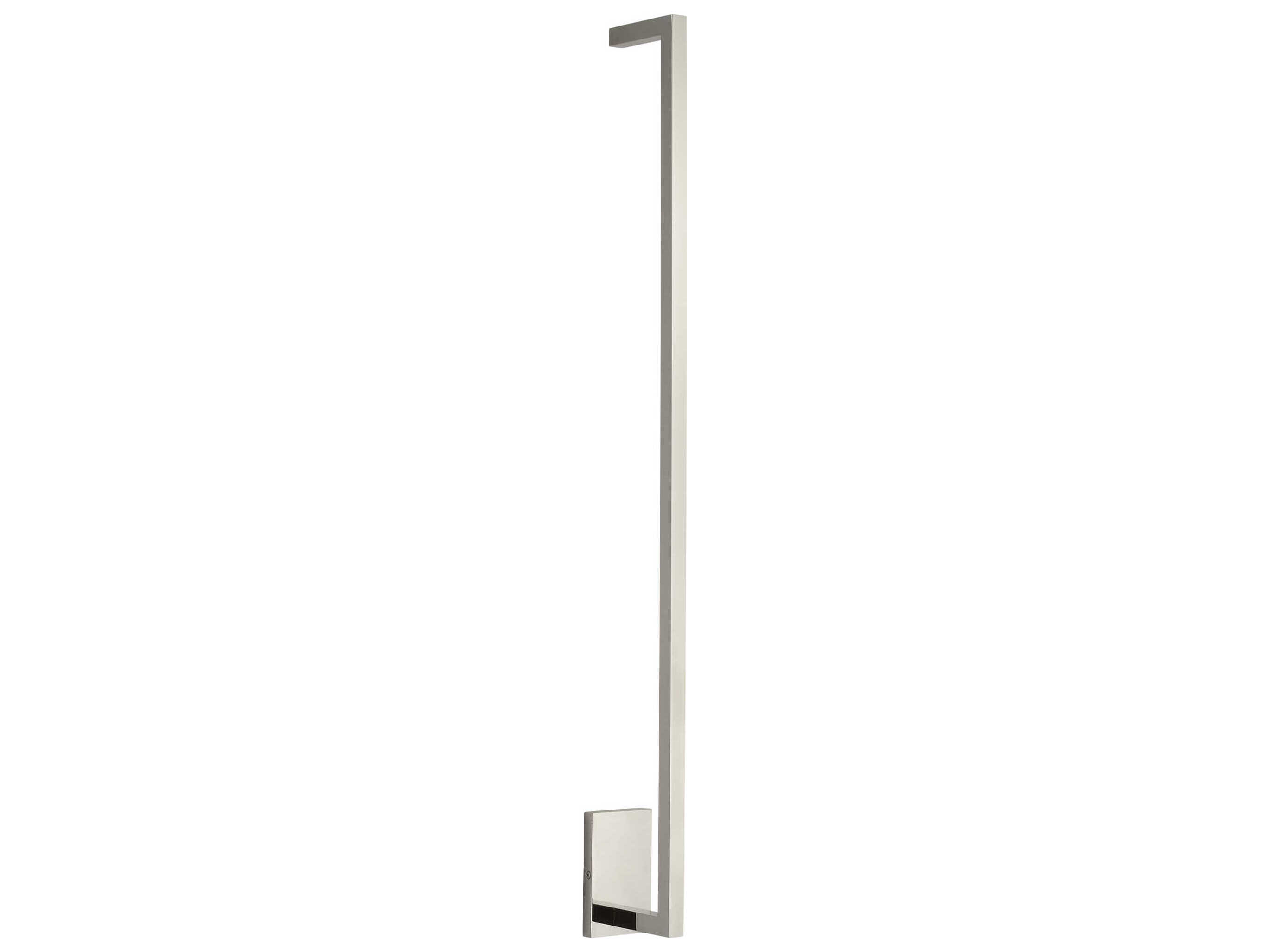 Visual Comfort Modern Stagger 1-Light Polished Nickel Wall Sconce