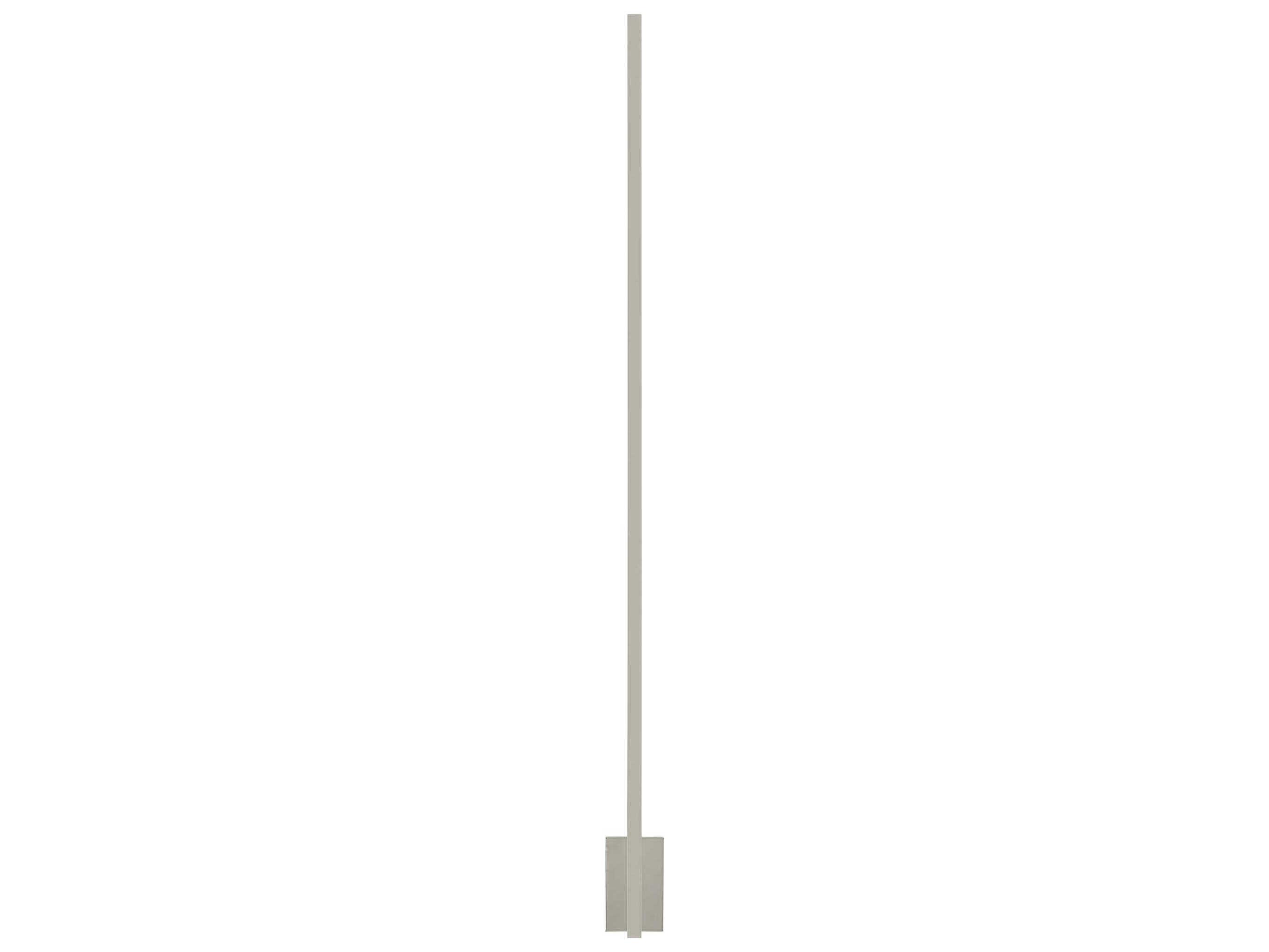 Visual Comfort Modern Stagger 1-Light Polished Nickel Wall Sconce