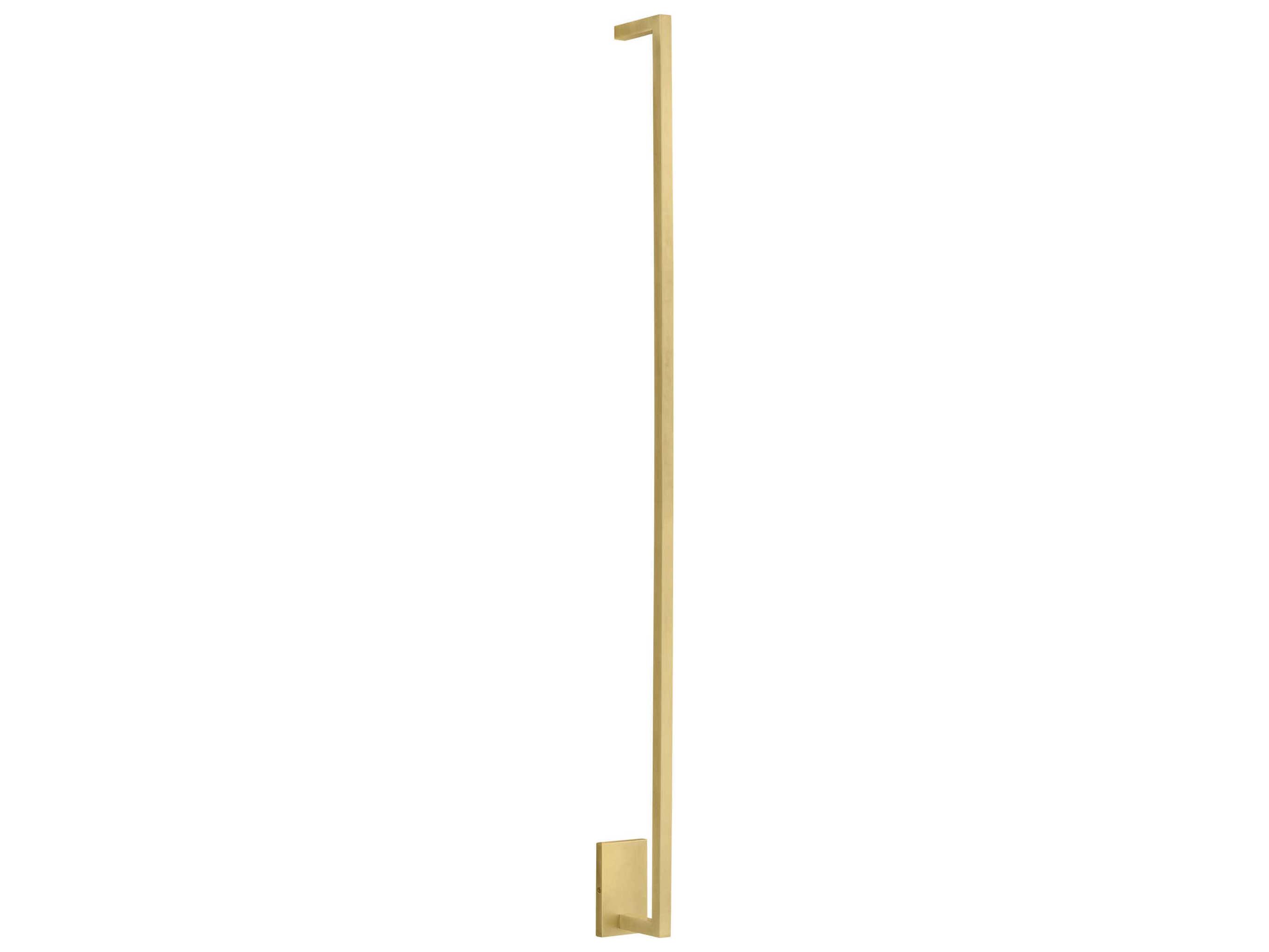 Visual Comfort Modern Stagger 1-Light Natural Brass Wall Sconce