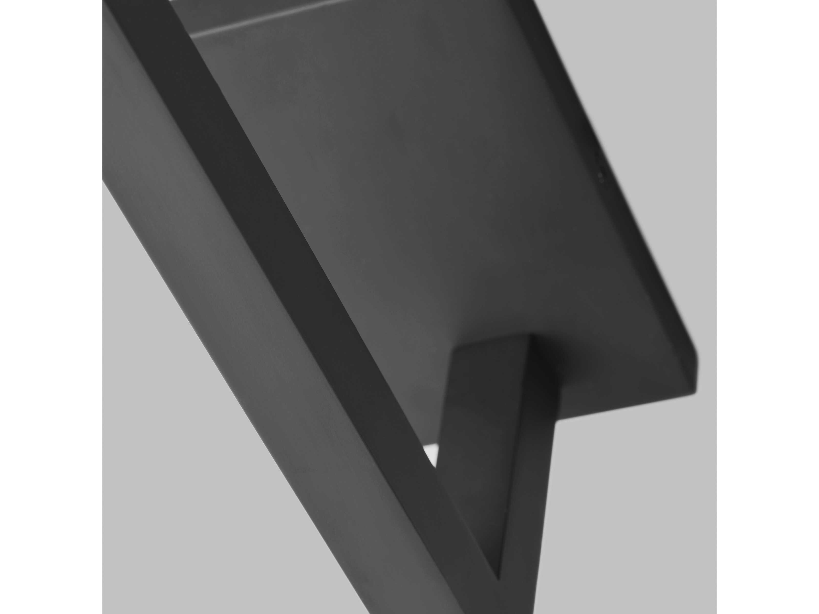 Visual Comfort Modern Stagger 1-Light Nightshade Black Wall Sconce