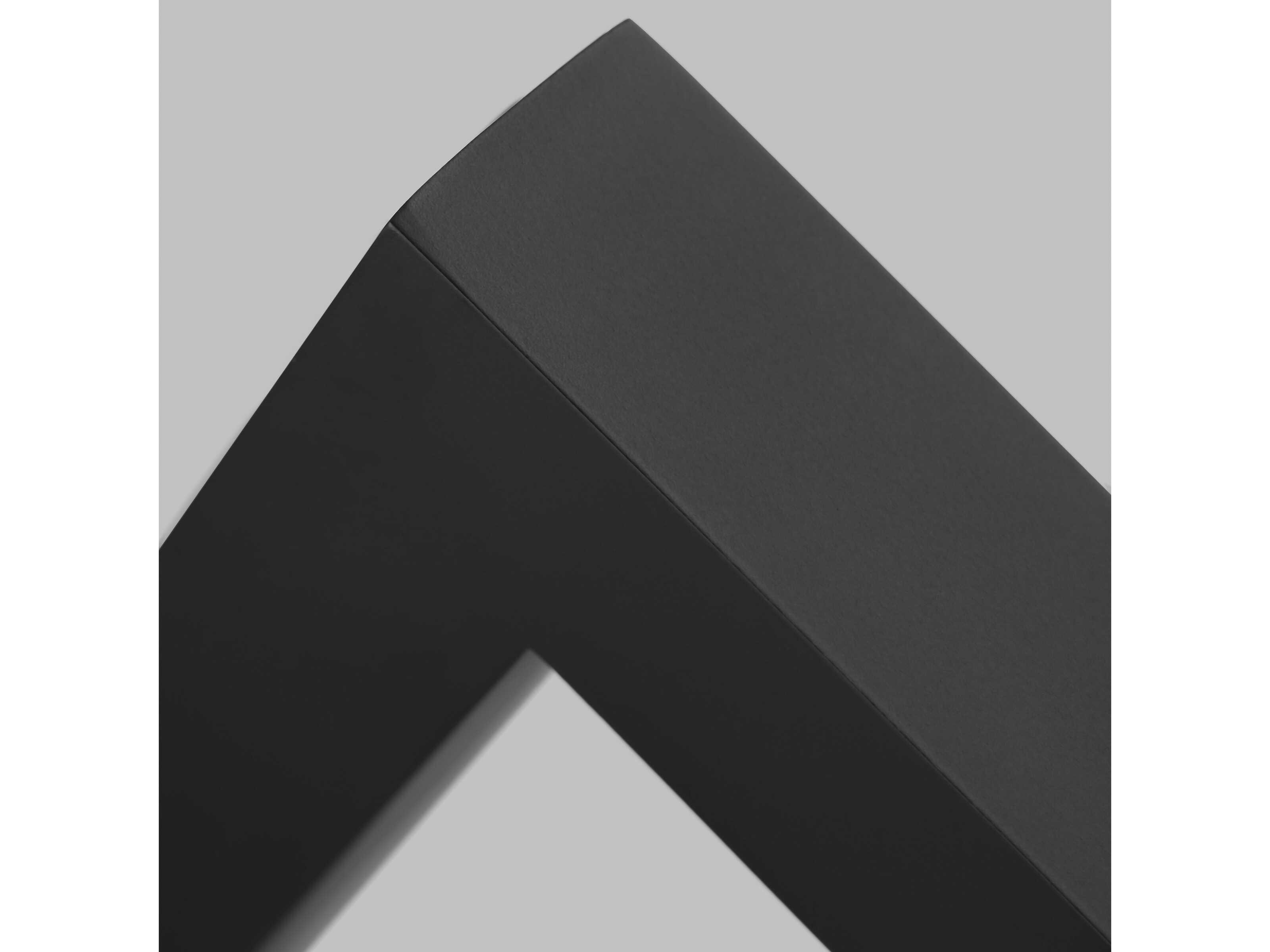 Visual Comfort Modern Stagger 1-Light Nightshade Black Wall Sconce