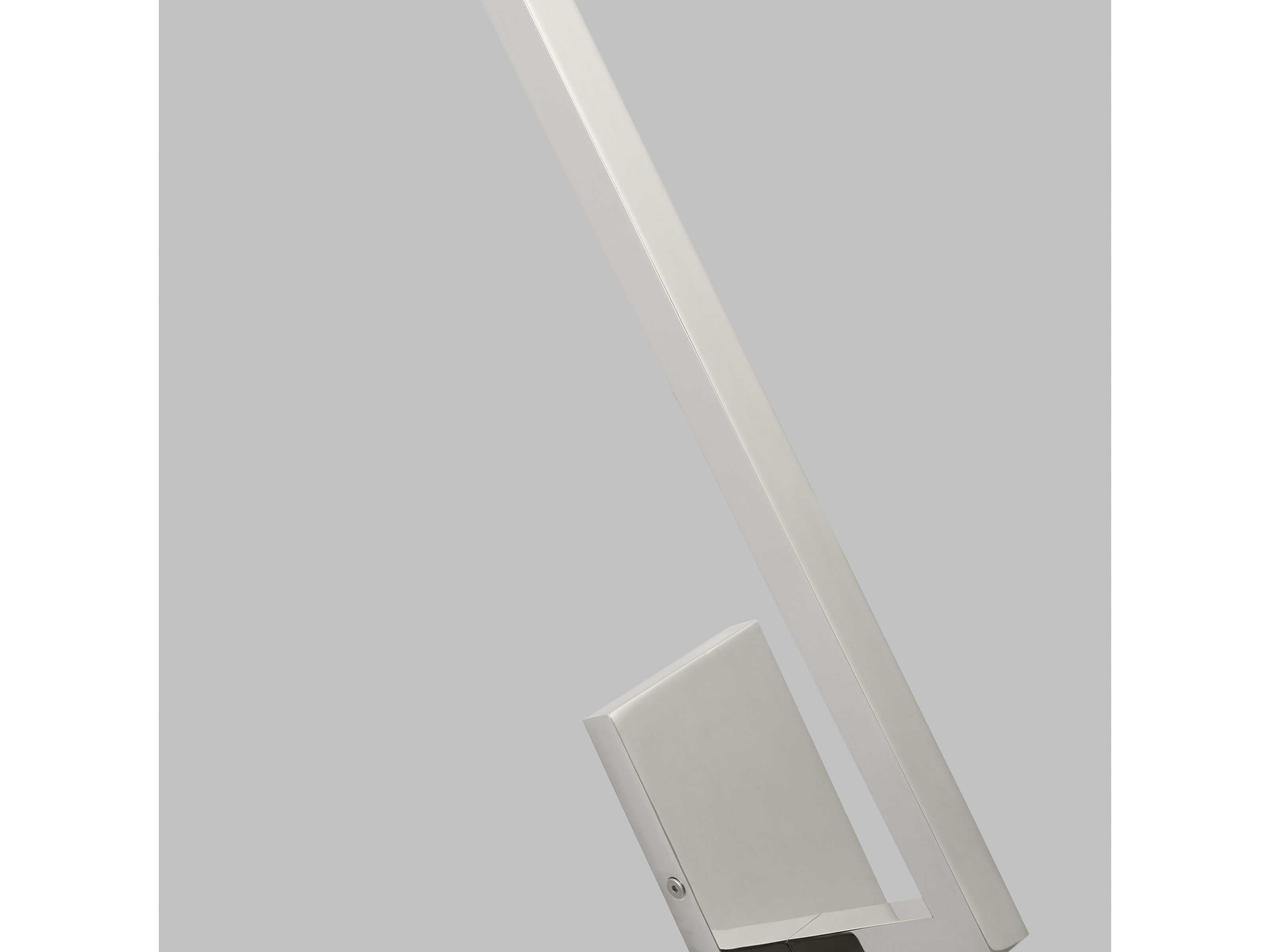 Visual Comfort Modern Stagger 1-Light Polished Nickel Wall Sconce