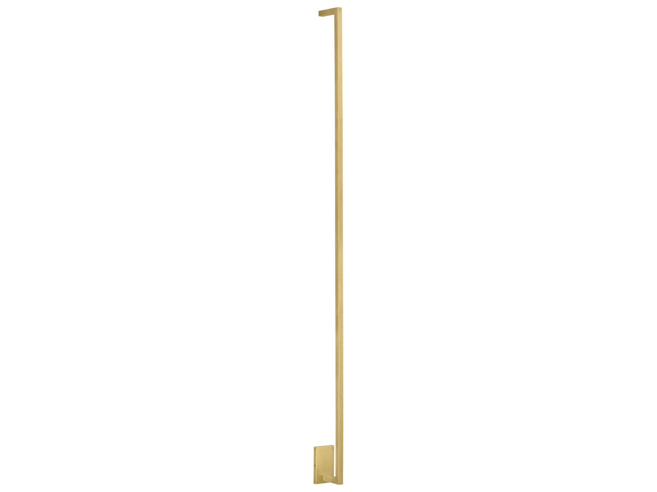Visual Comfort Modern Stagger 1-Light Natural Brass Wall Sconce
