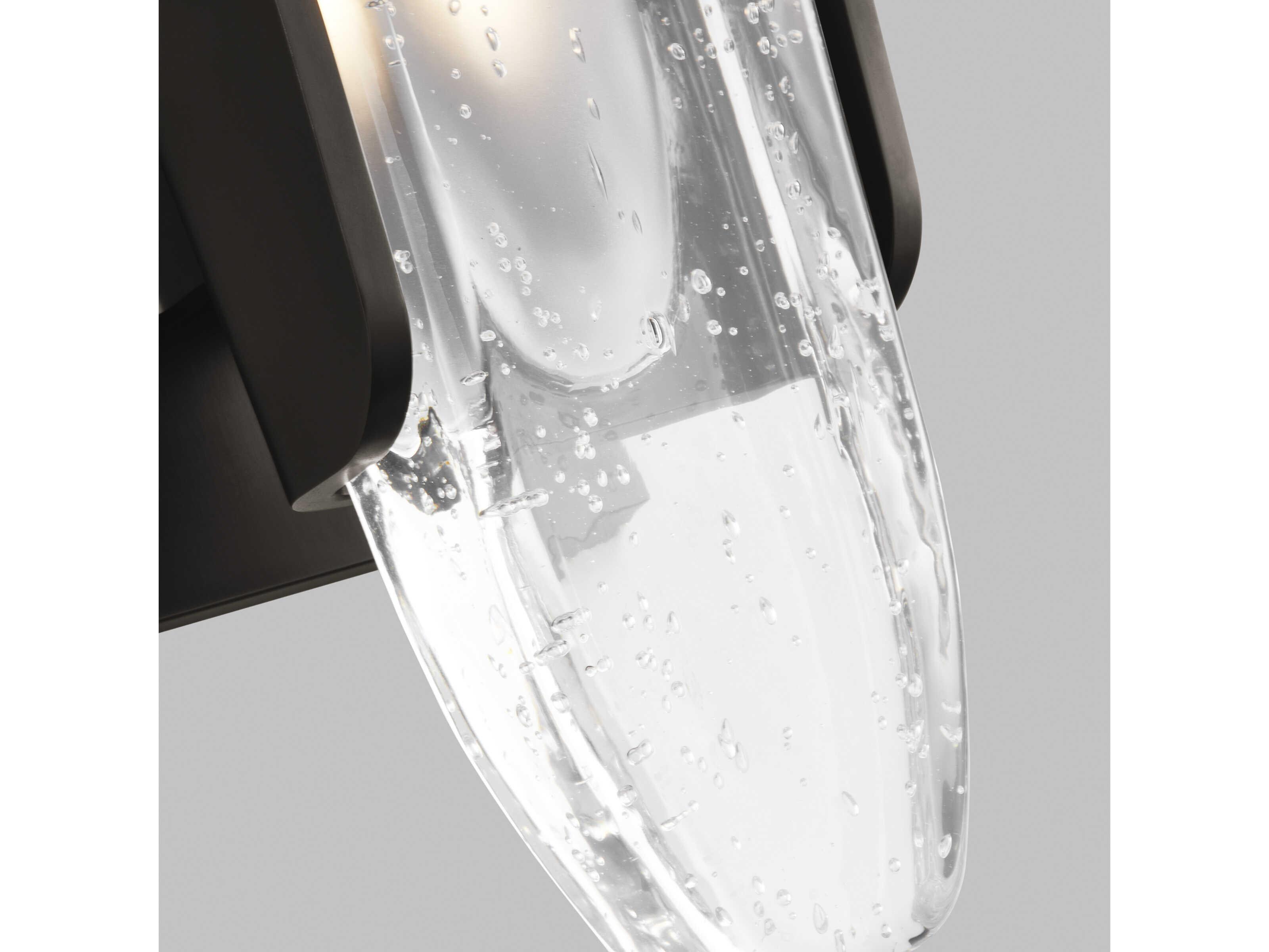 Visual Comfort Modern Wythe 1-Light Plated Dark Bronze Wall Sconce