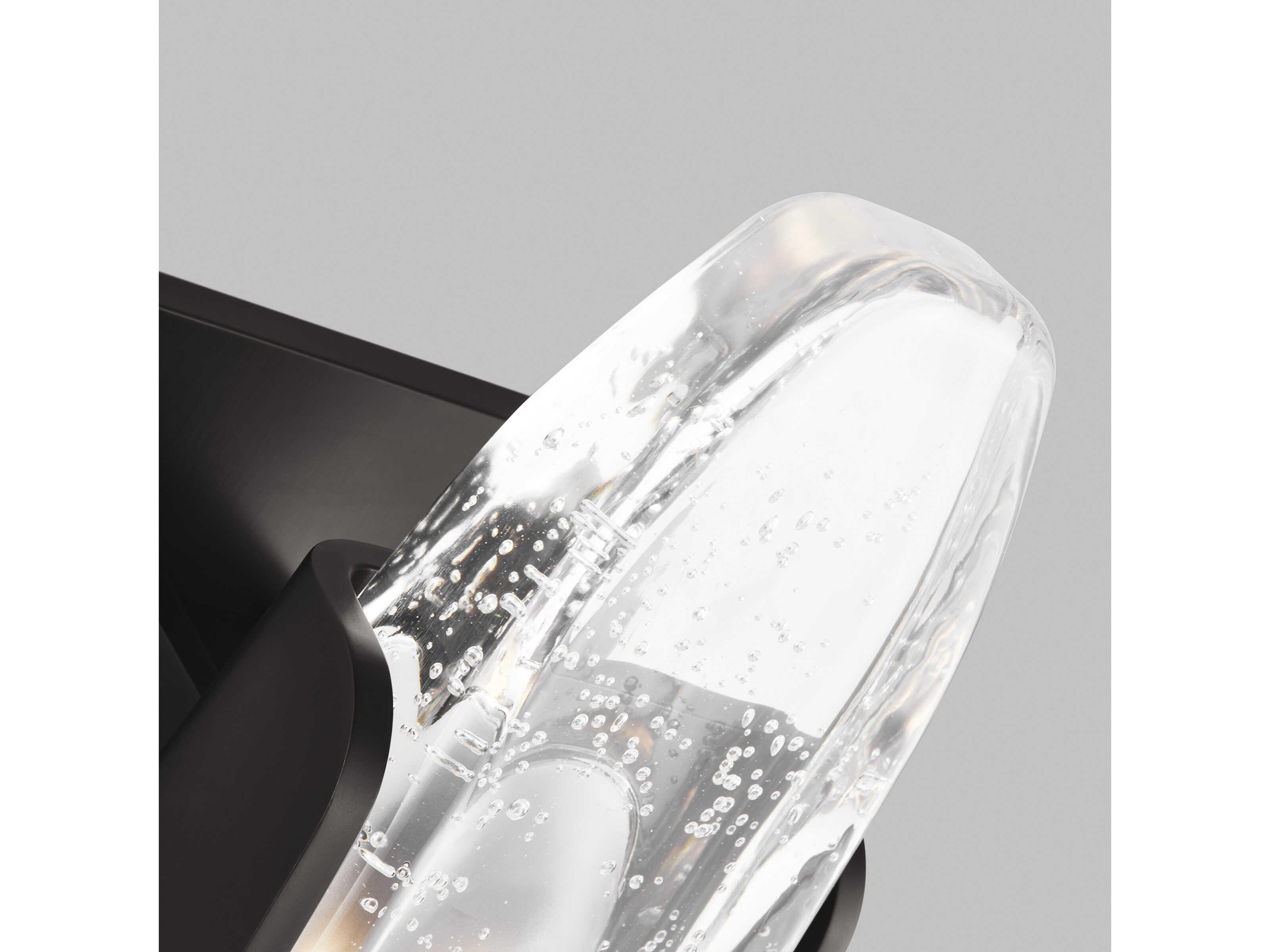 Visual Comfort Modern Wythe 1-Light Plated Dark Bronze Wall Sconce