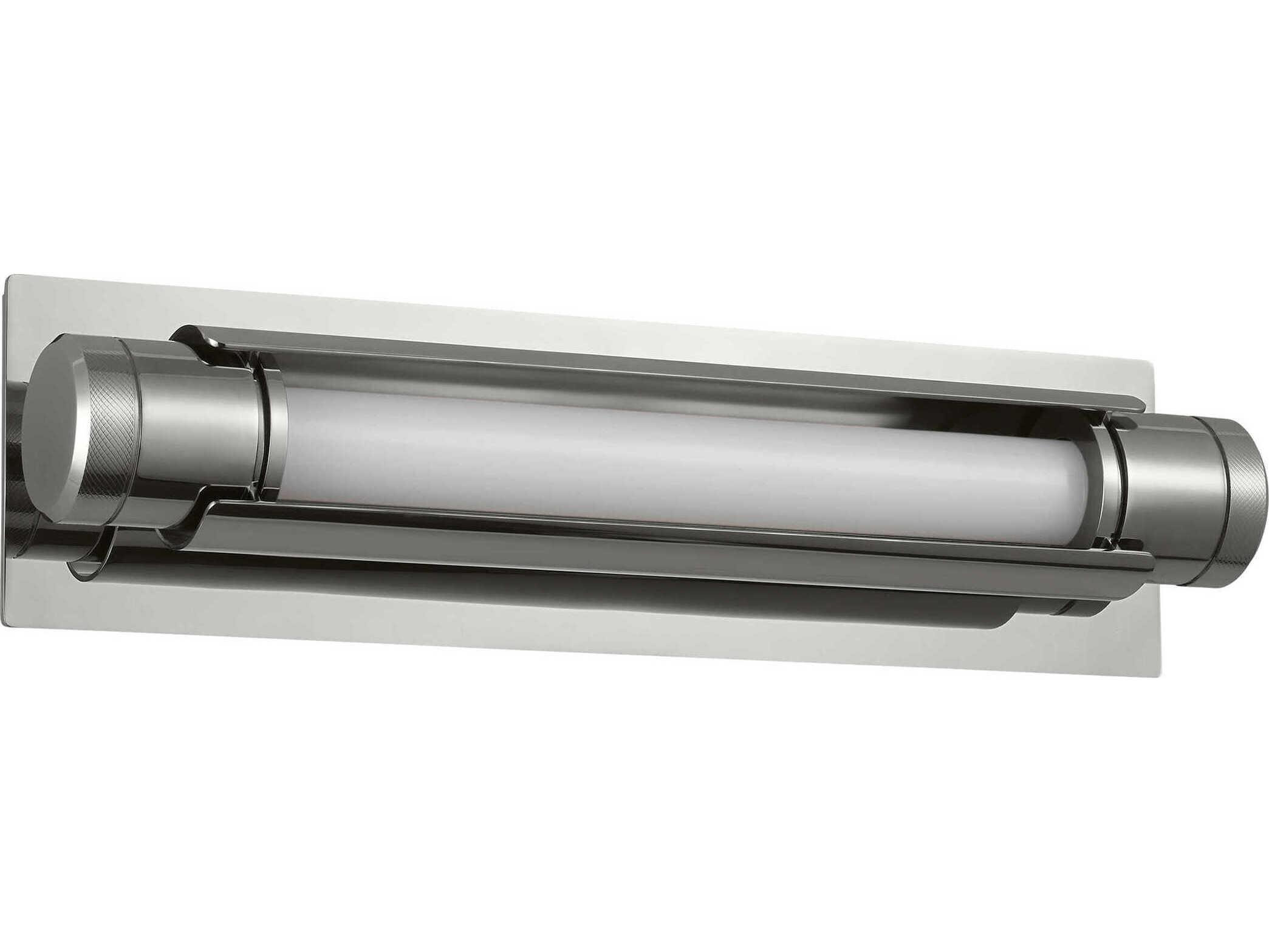 Visual Comfort Modern Capa 1-Light Polished Nickel Vanity Light